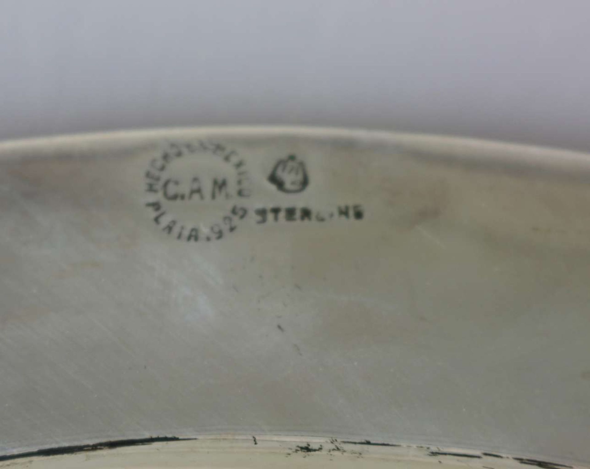 Großes Tablett Sterling Silber - Image 3 of 3
