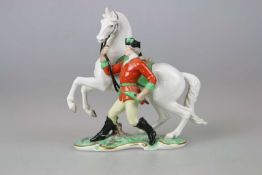 Nymphenburg Figurengruppe aus der Roten Jagd