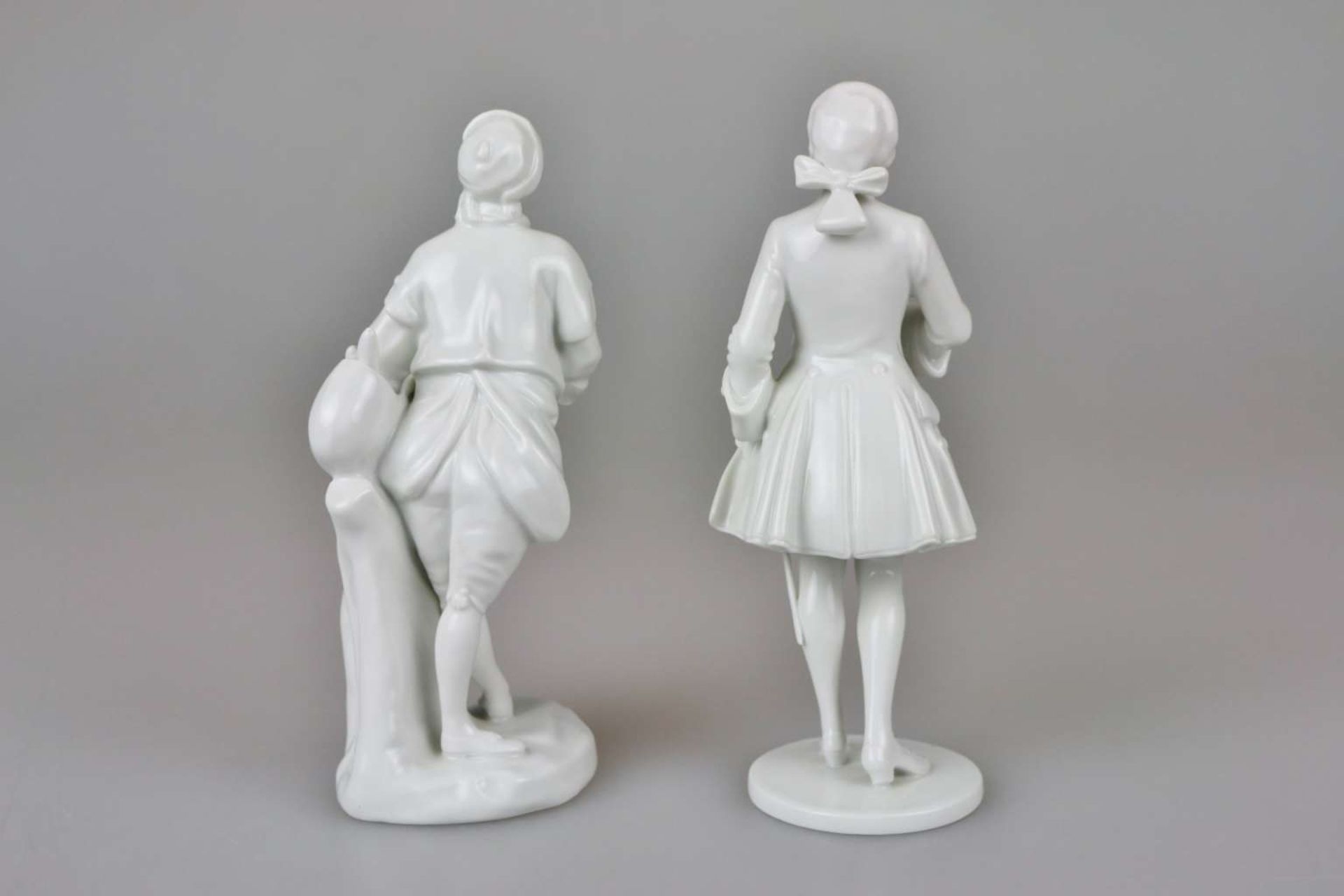 Augarten Wien, 2 Porzellanfiguren - Bild 2 aus 3