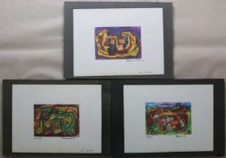 drei Landschaftsskizzen, Spanische Motiva