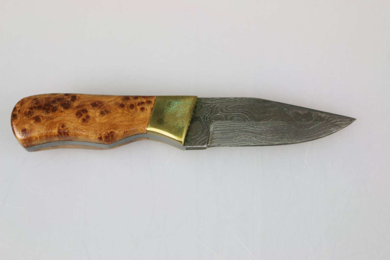 Solingen, handgefertigtes Messer aus 240 Lagen Widder-Damast - Image 2 of 3