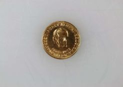 Thurn und Taxis, Goldmünze Fürst Albert Erbgeneralpostmeister 1867 - 1952