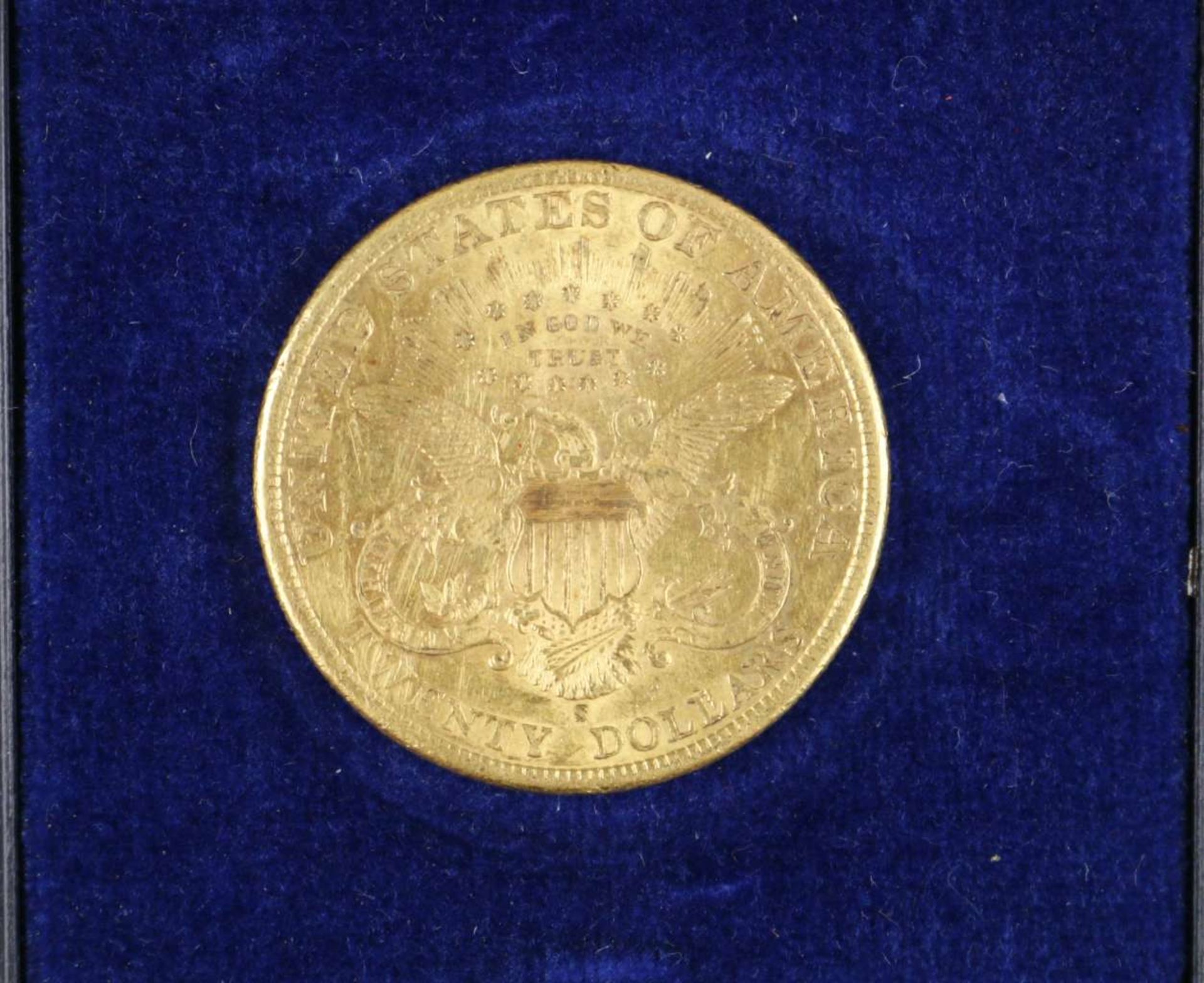 USA Goldmünze 20 Dollar 1907 Liberty Head - Image 2 of 2