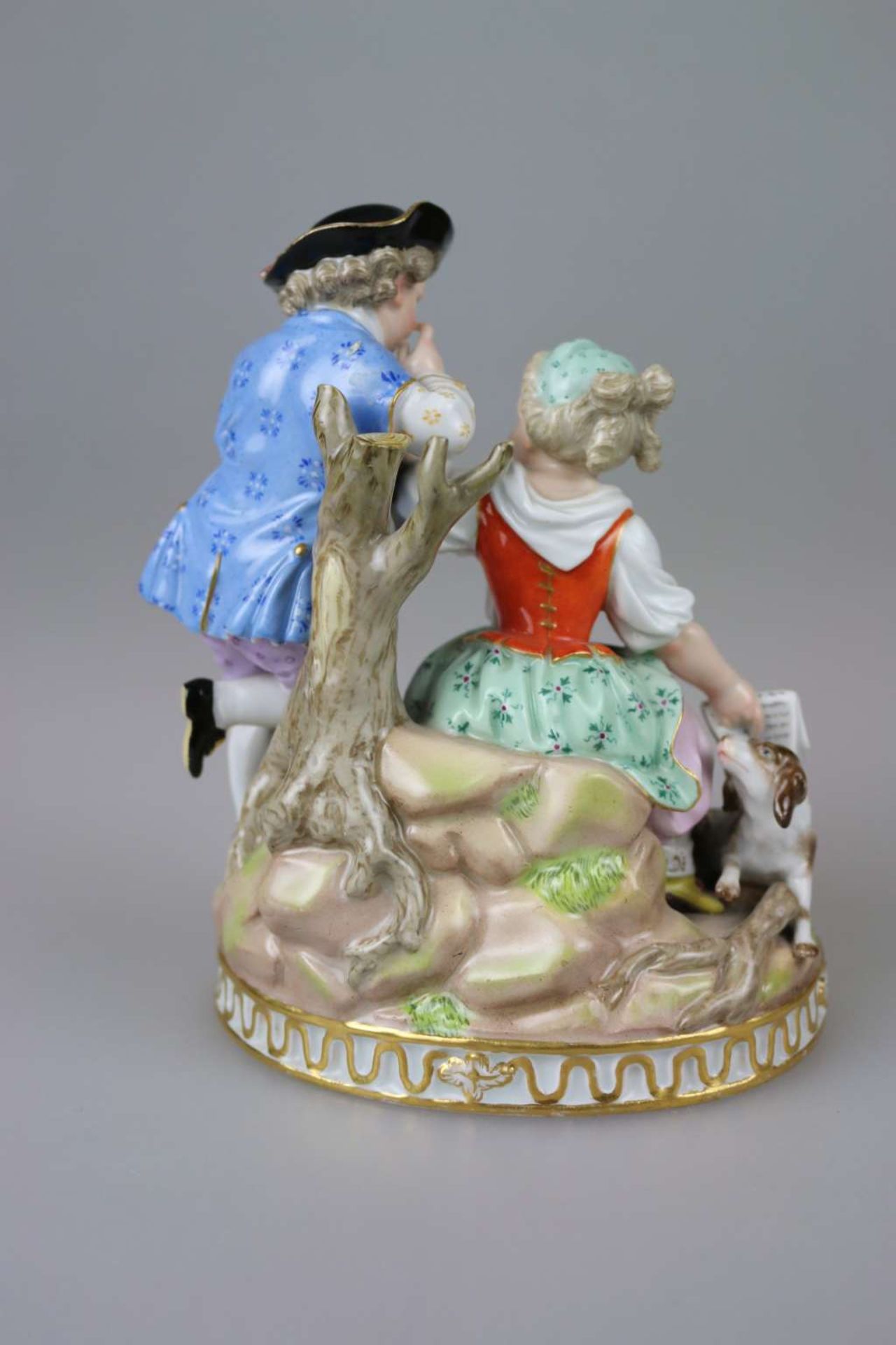 Meissen Figurengruppe, Allegorie des Sommers - Bild 2 aus 3