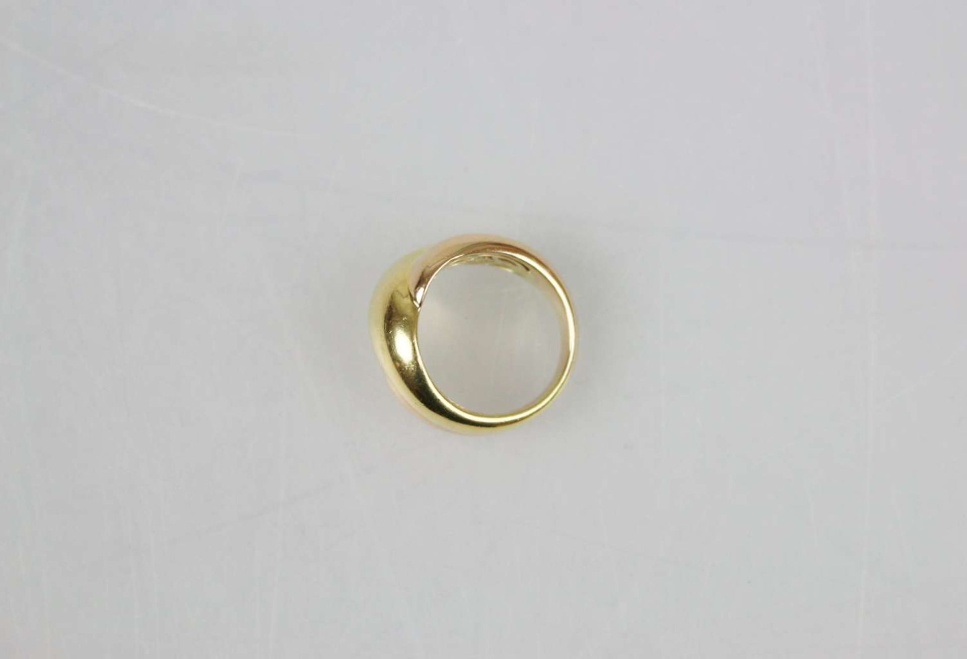 18K Bicolor-Ring - Bild 4 aus 4