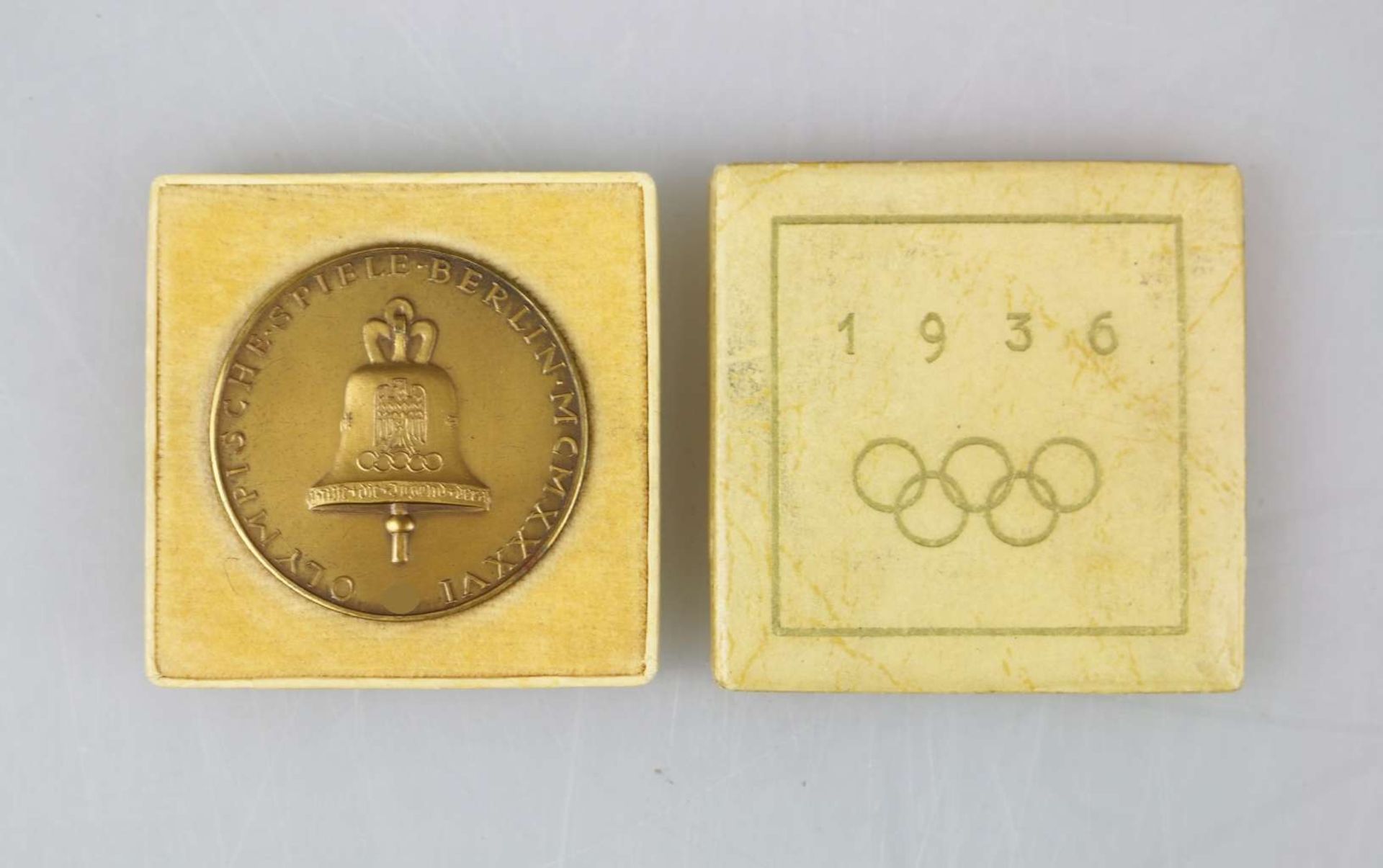 Medaille, Olympische Spiele 1936
