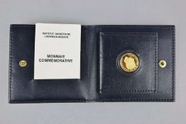 Goldmünze Luxemburg 20 Francs 1989
