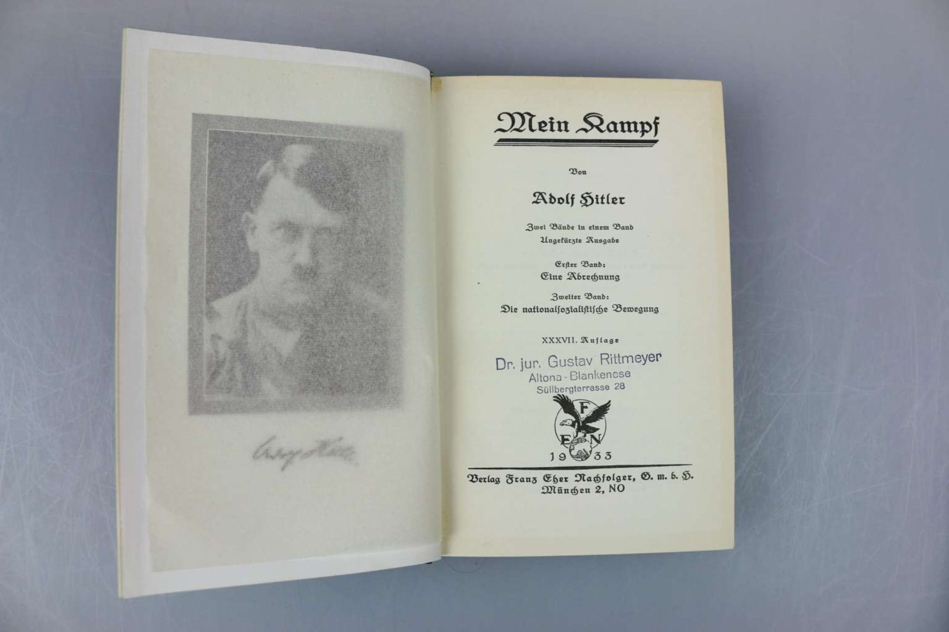 Mein Kampf 1933 - Bild 3 aus 3