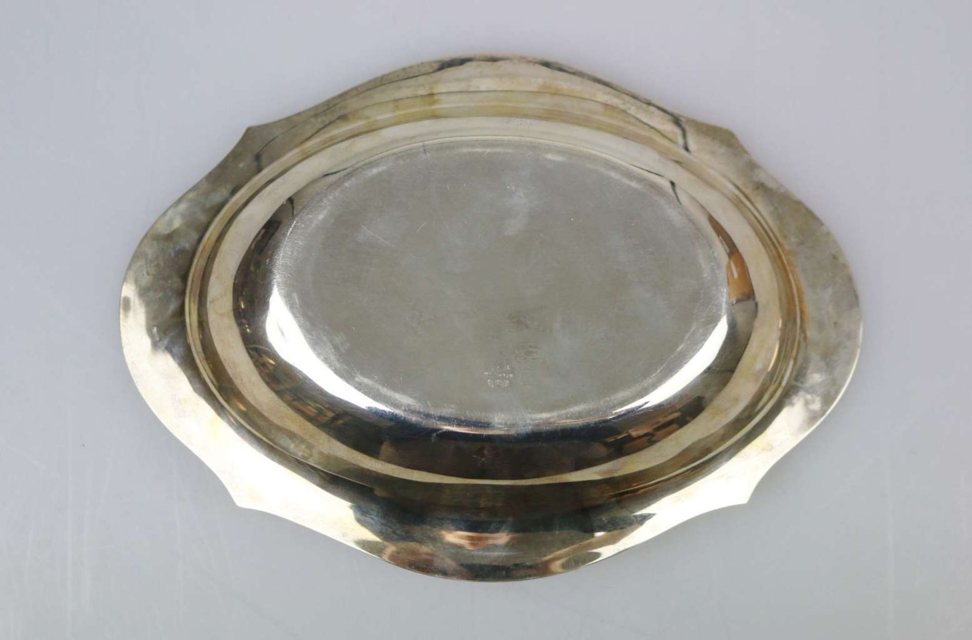 Ovale Schale Sterling Silber - Bild 3 aus 4