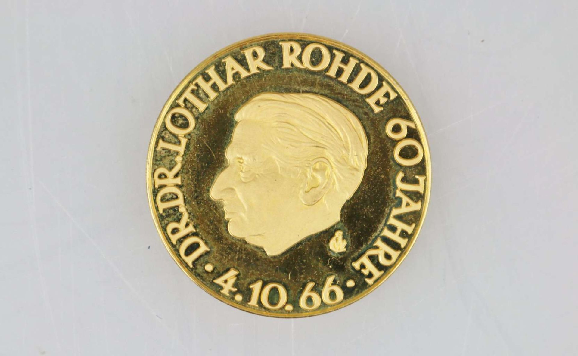Goldmedaille Dr. Dr. Lothar Rohde