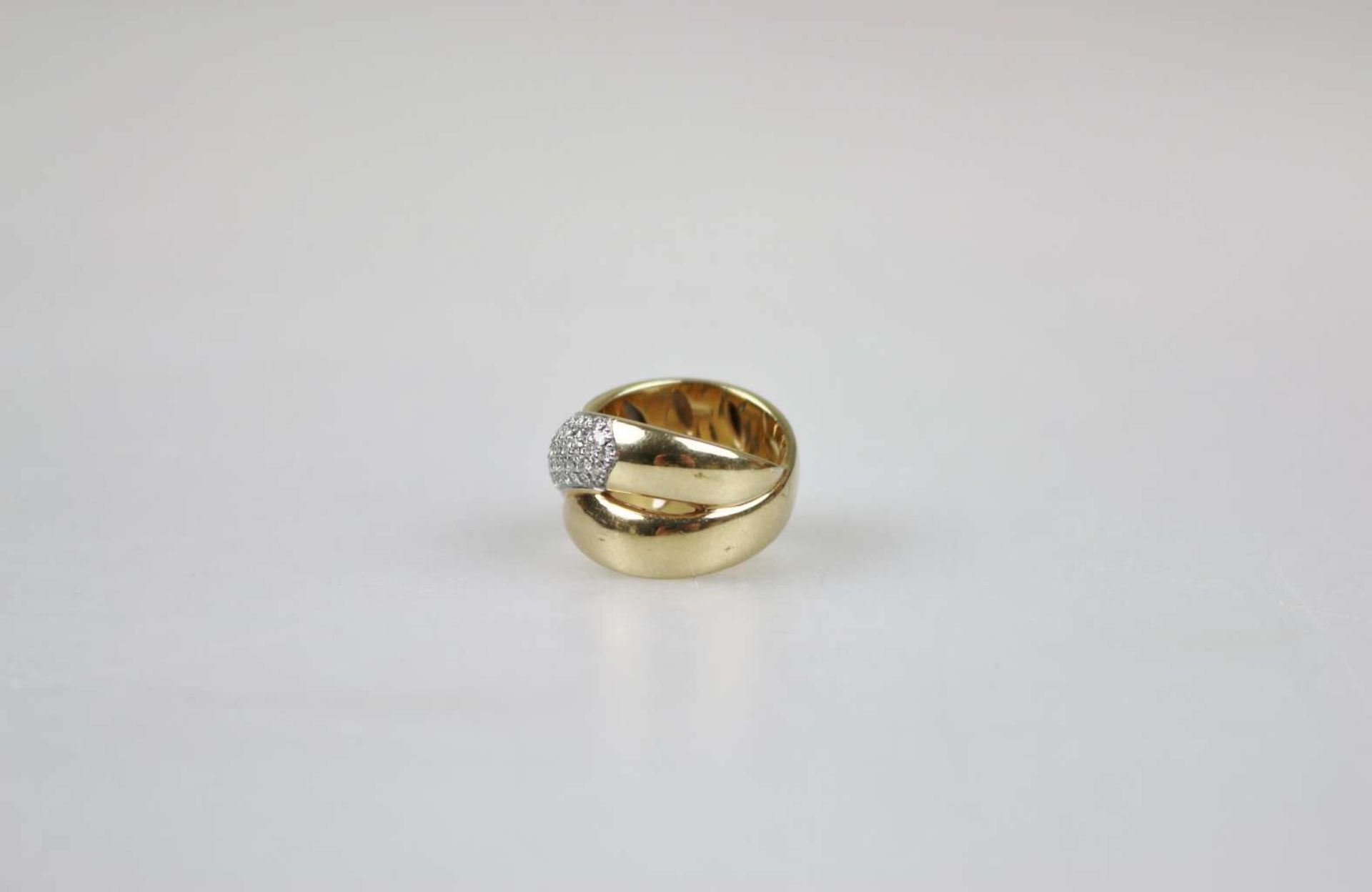 14K Ring mit Kleinstbrillanten, Christ - Bild 2 aus 3