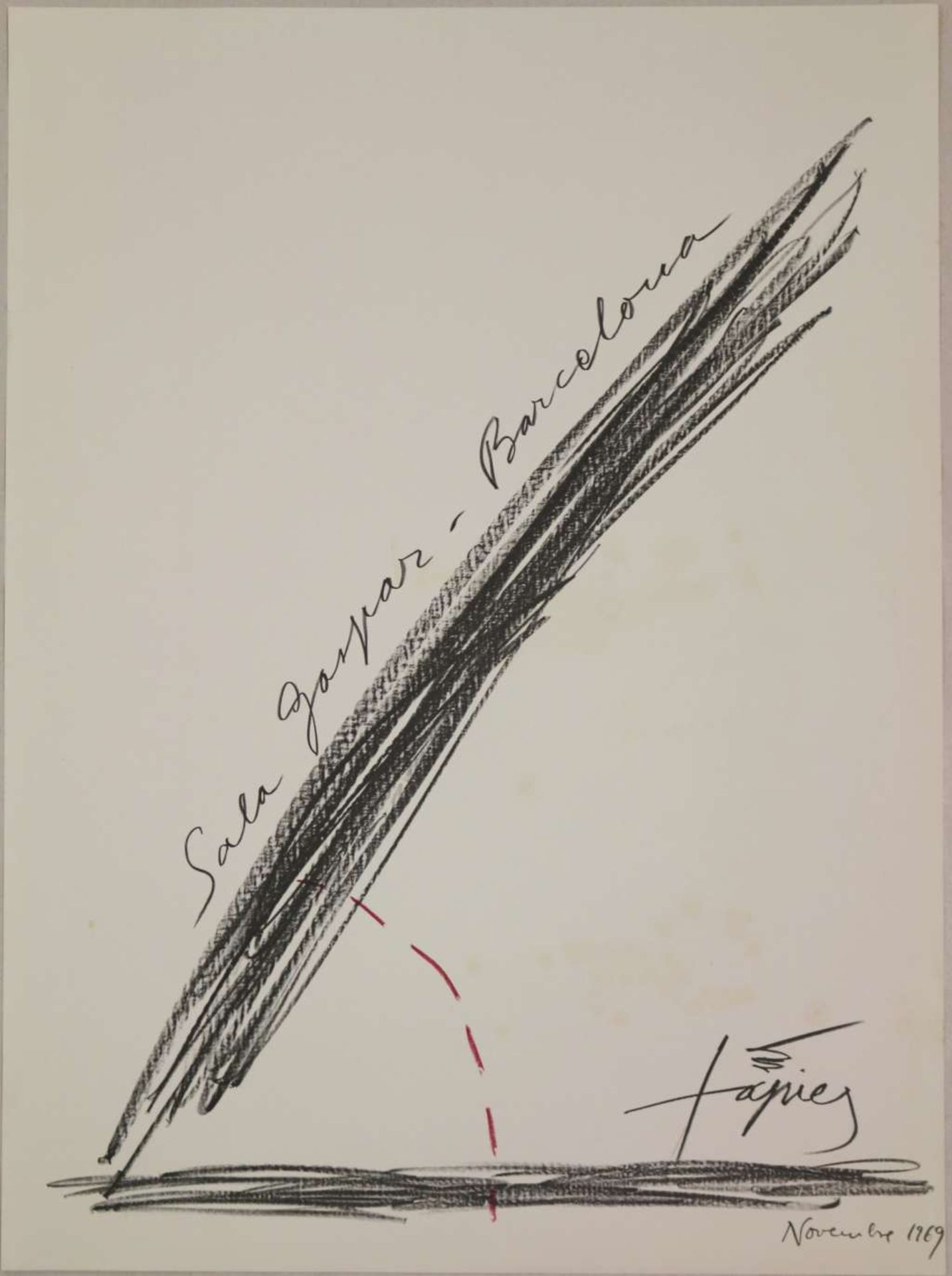 3 Plakate Picasso/ Tapies/ Miro - Image 2 of 4