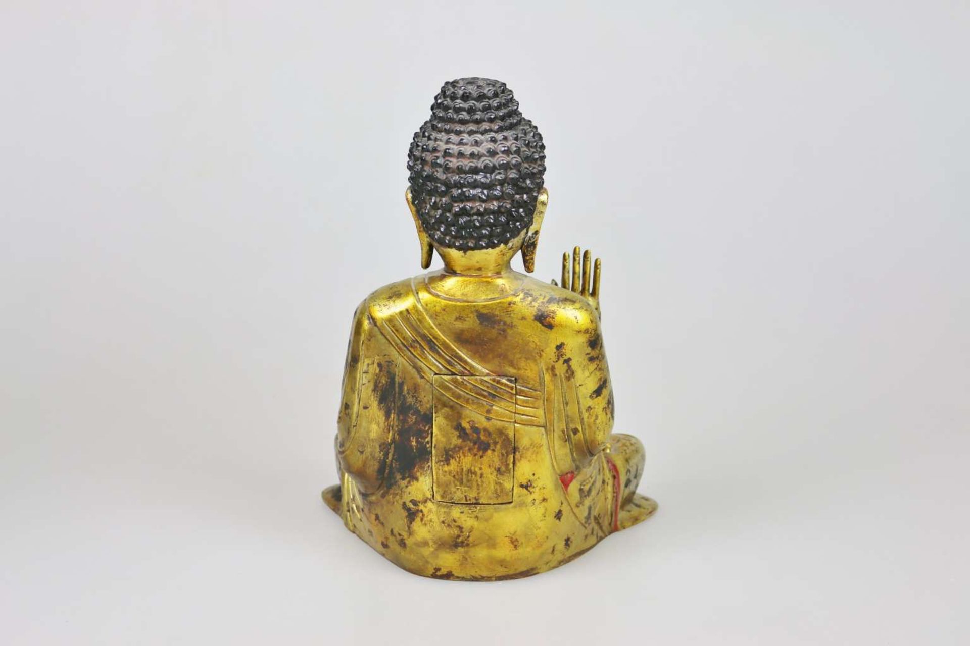 Sitzender Buddha - Bild 2 aus 2