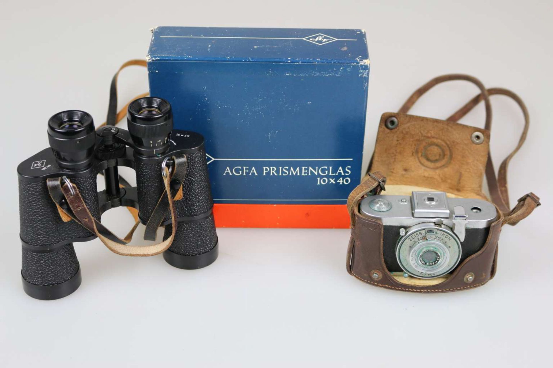 Fotoapparat defekt und 1 Fernglas Agfa