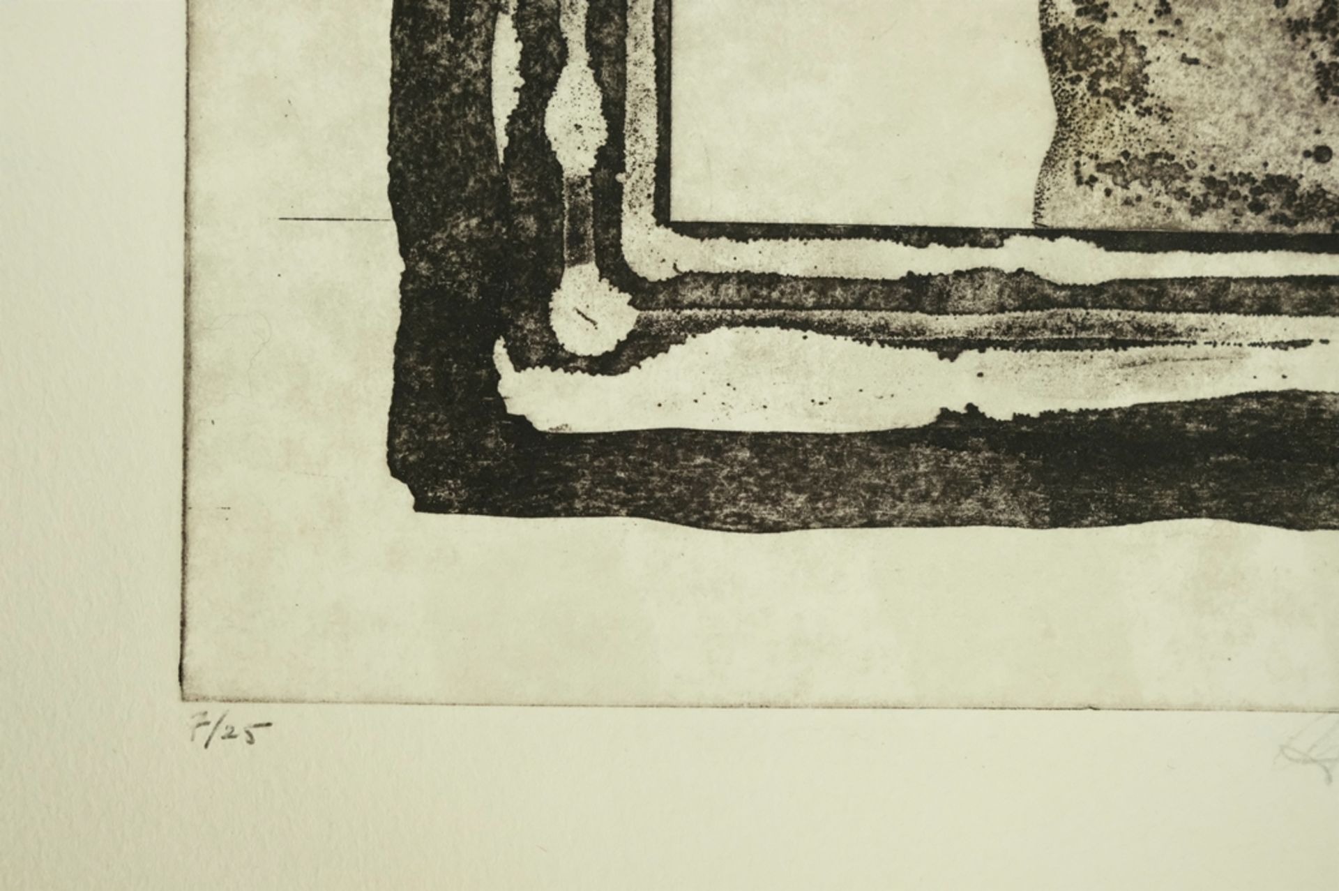 EGGERS W.P. Eberhard "La Bouche", zu Deutsch der Mund, Abbildung eines Kopfes mit vollen Lippen, da - Image 4 of 5