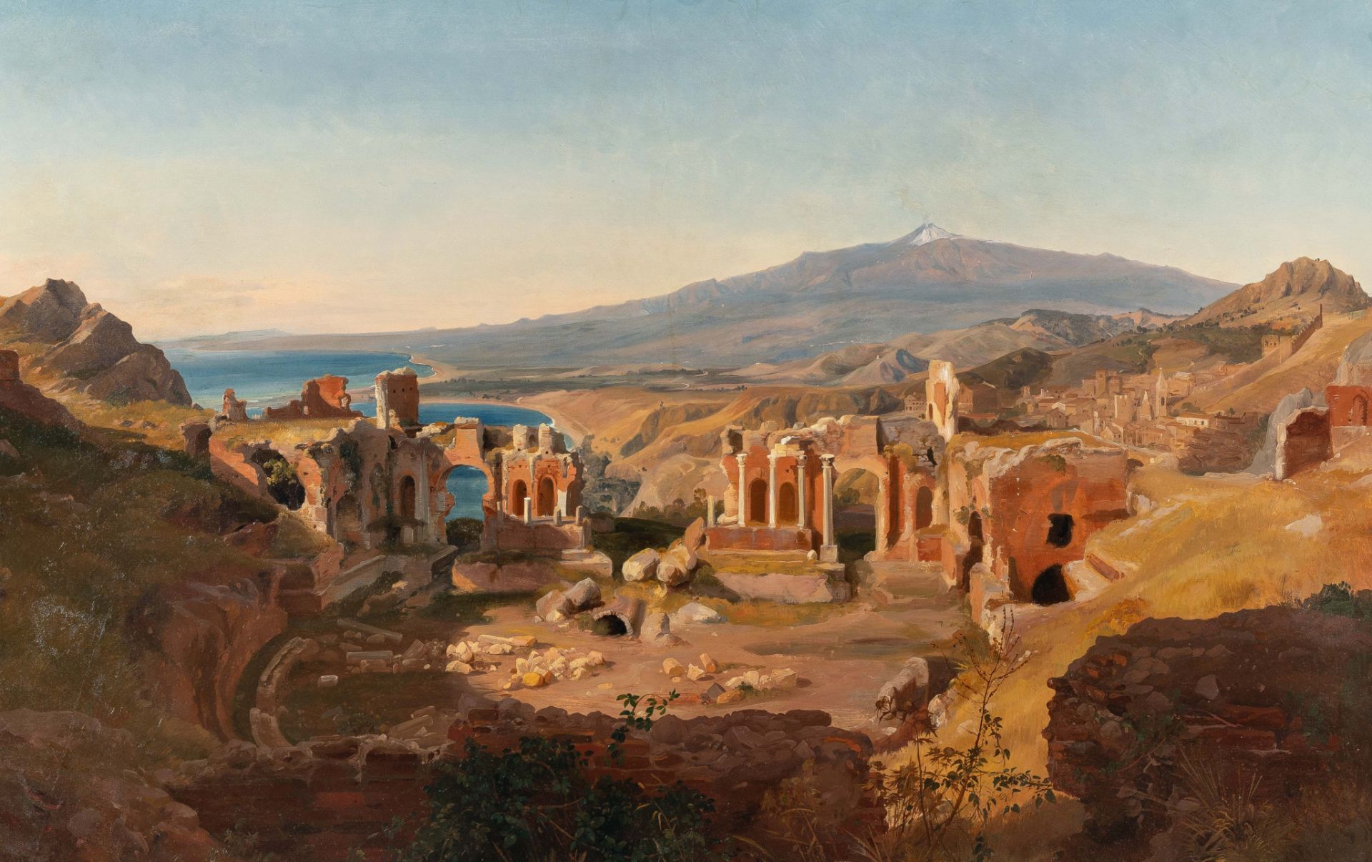 Carl Maria Nicolaus Hummel – The ancient theatre of Taormina