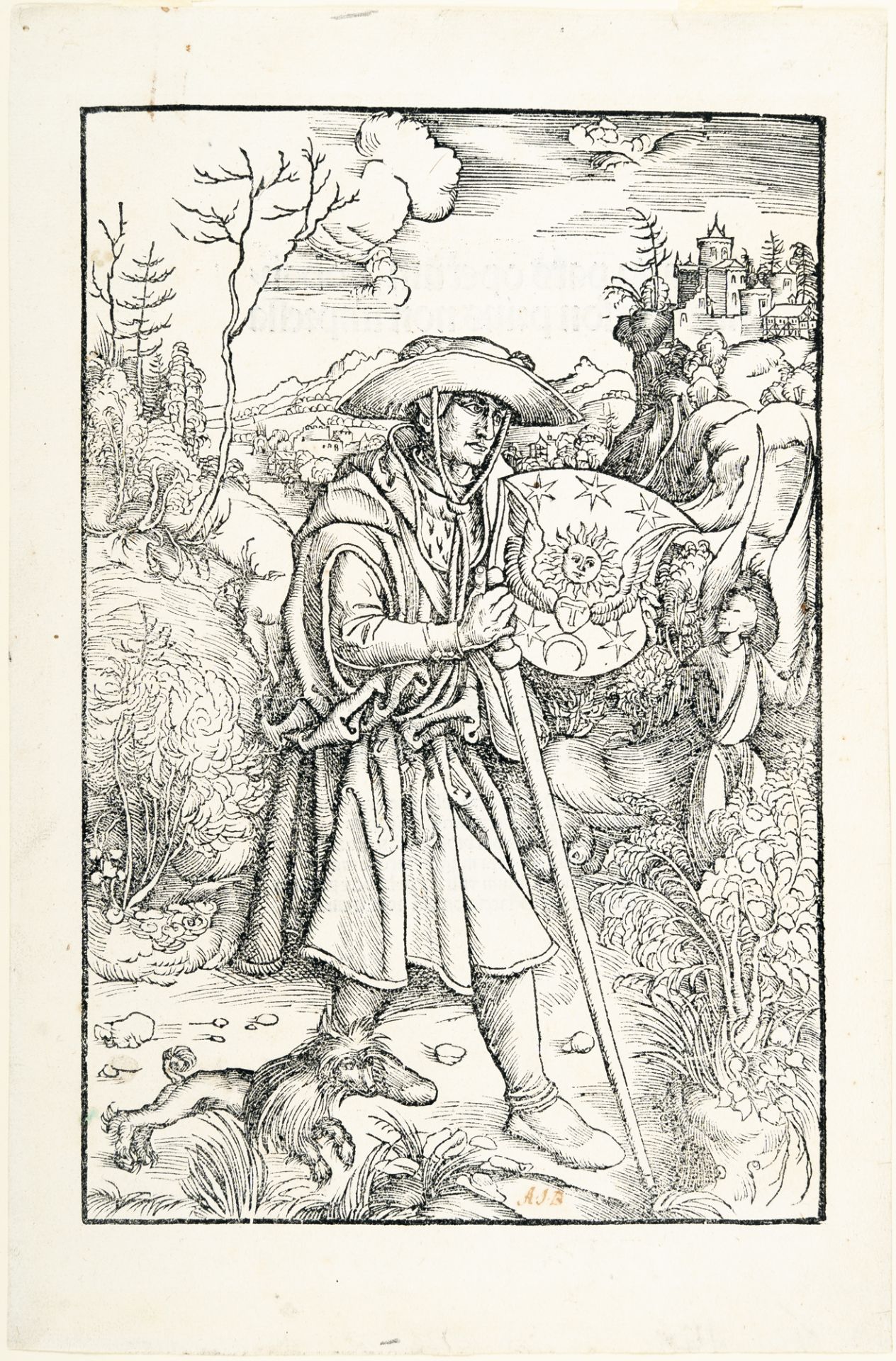 Albrecht Dürer – Johannes Gerson as a pilgrim - Image 2 of 3