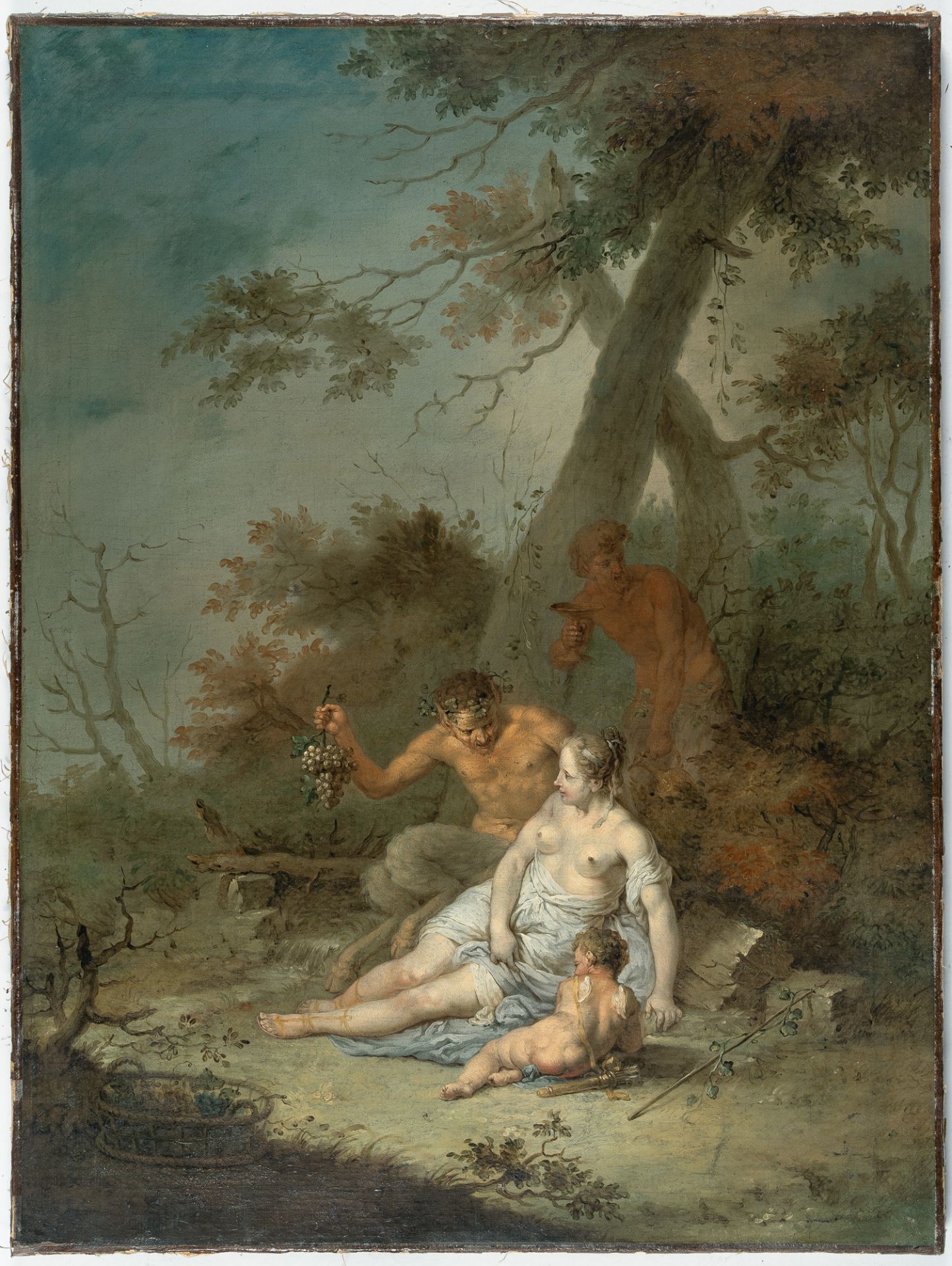 Januarius Zick – Bacchus and Ariadne - Image 2 of 4