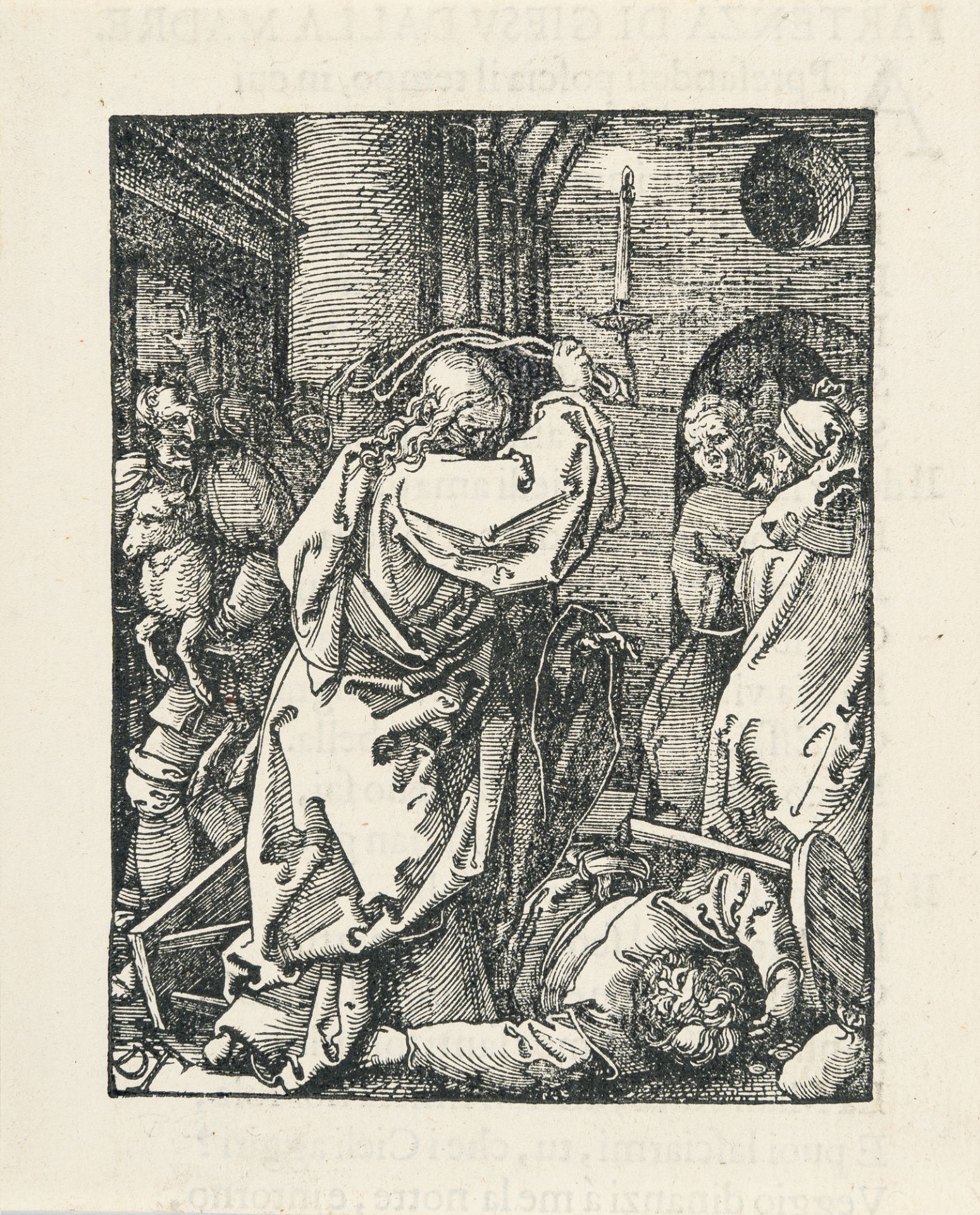 Albrecht Dürer – Christ driving the money changers from the temple