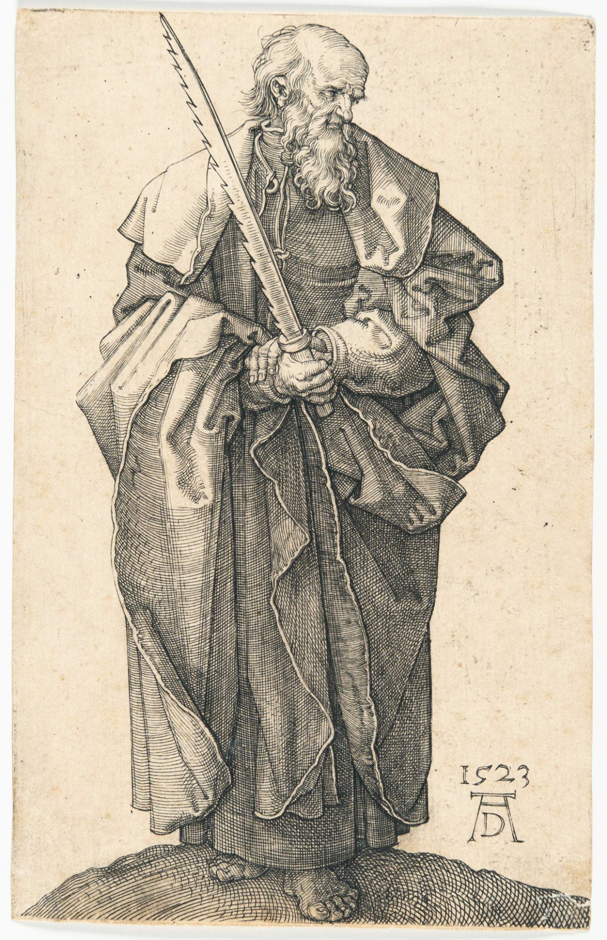 Albrecht Dürer – The Apostle Simon - Image 2 of 3