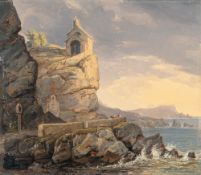 Johann Heinrich Schilbach – „Küste bei Amalfi"