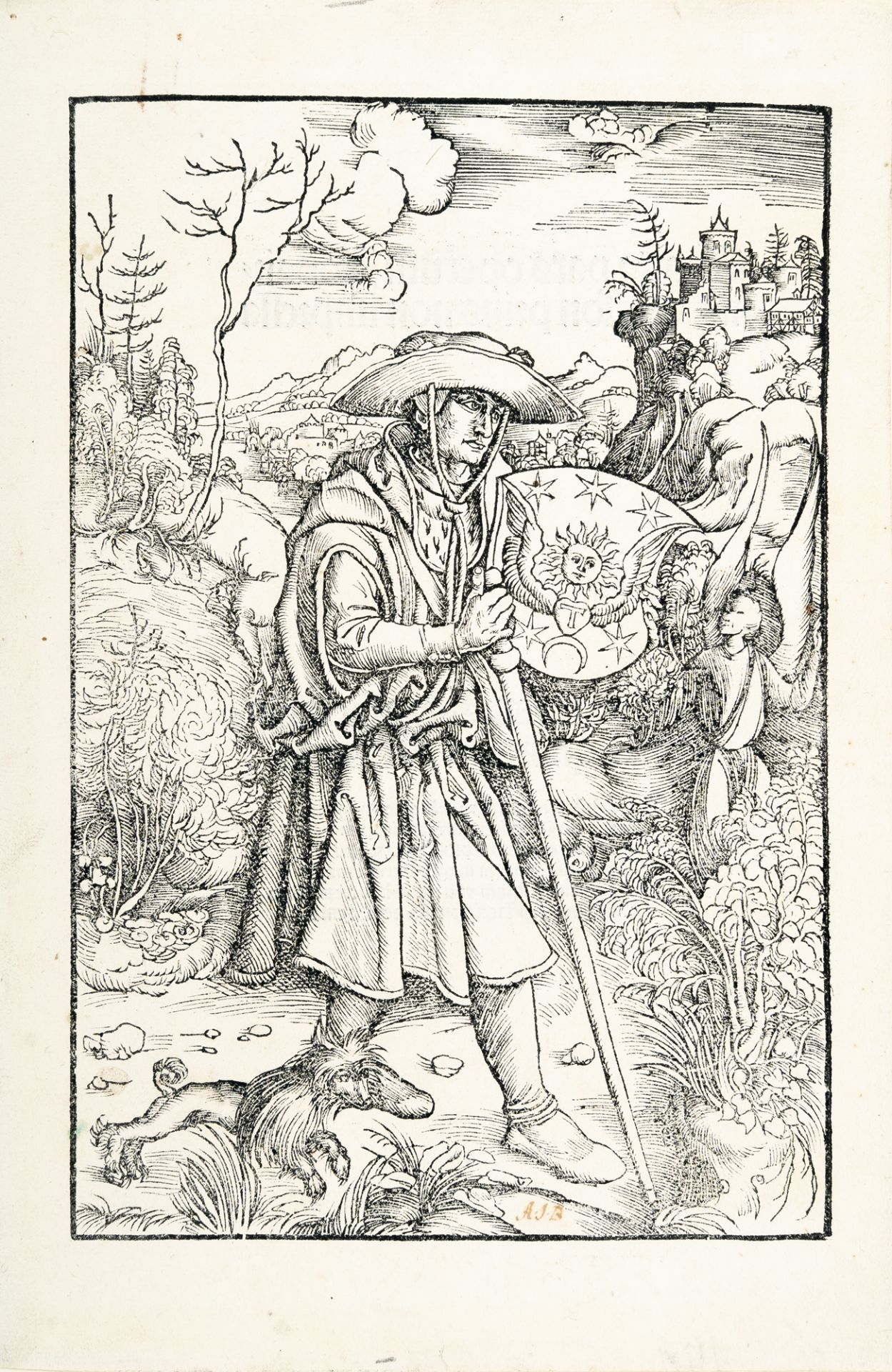 Albrecht Dürer – Johannes Gerson as a pilgrim