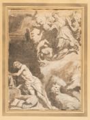 Nach Jacopo Tintoretto – Die Madonna erscheint dem heiligen Hieronymus