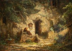 Carl Spitzweg – Lesender Mönch