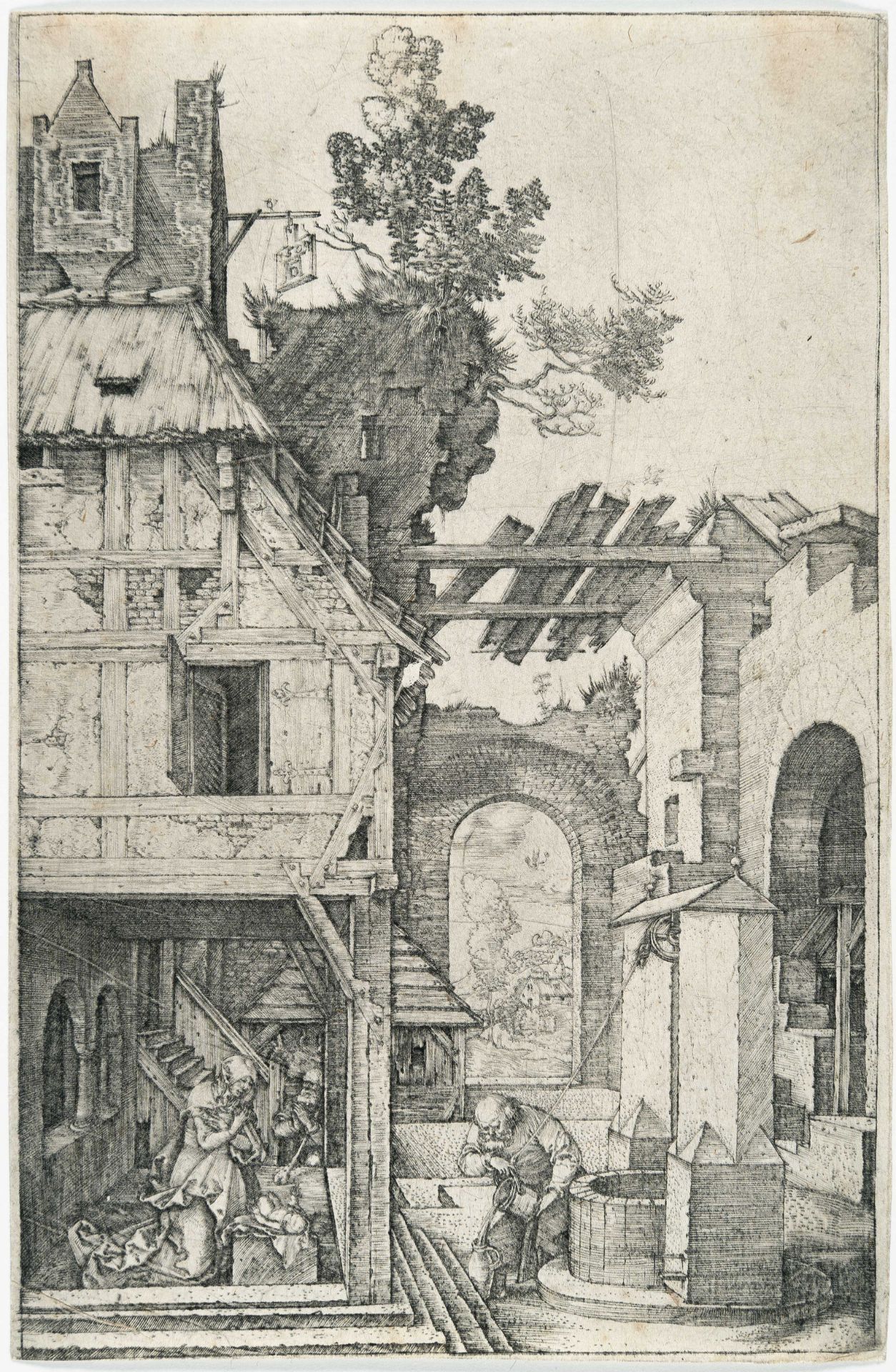 Albrecht Dürer – The nativity - Image 2 of 3