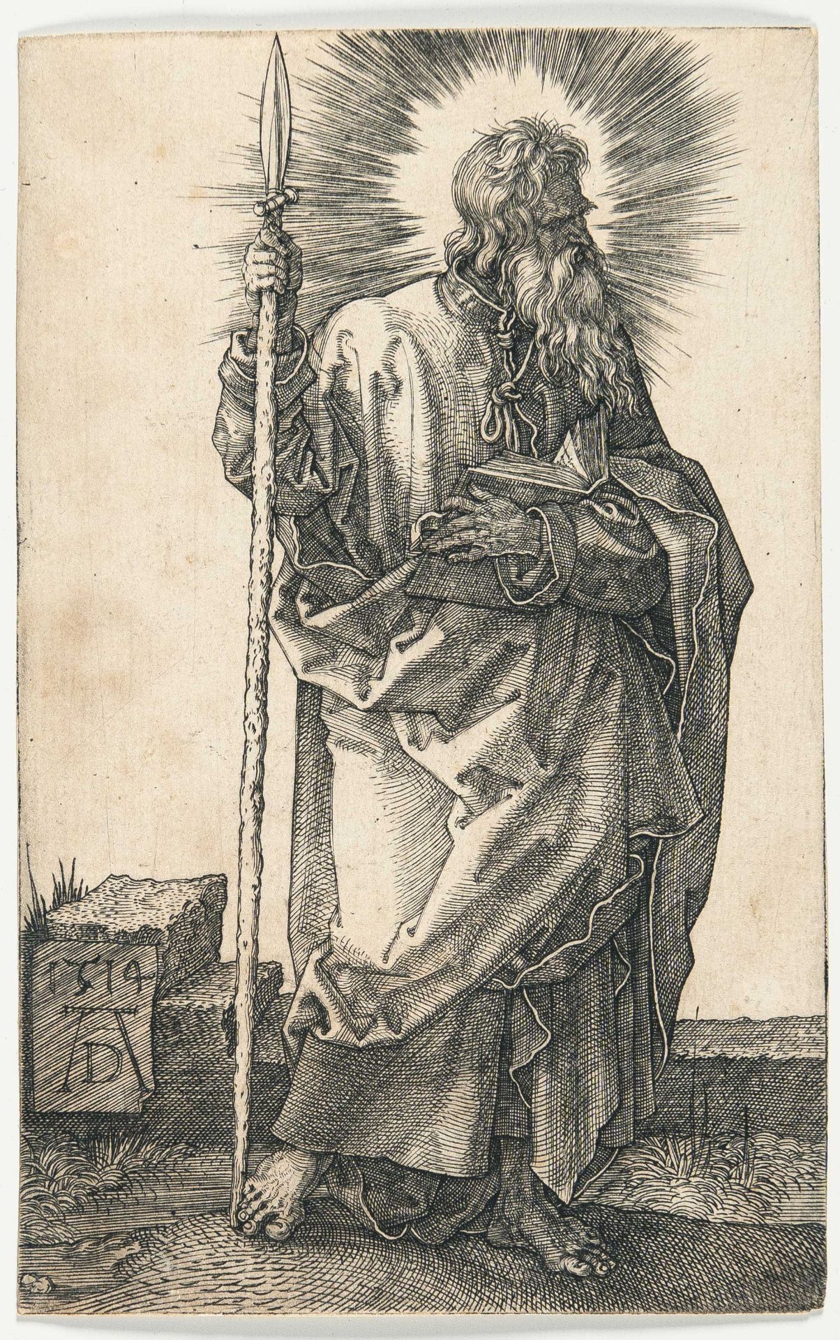 Albrecht Dürer – The Apostle Thomas - Image 2 of 3