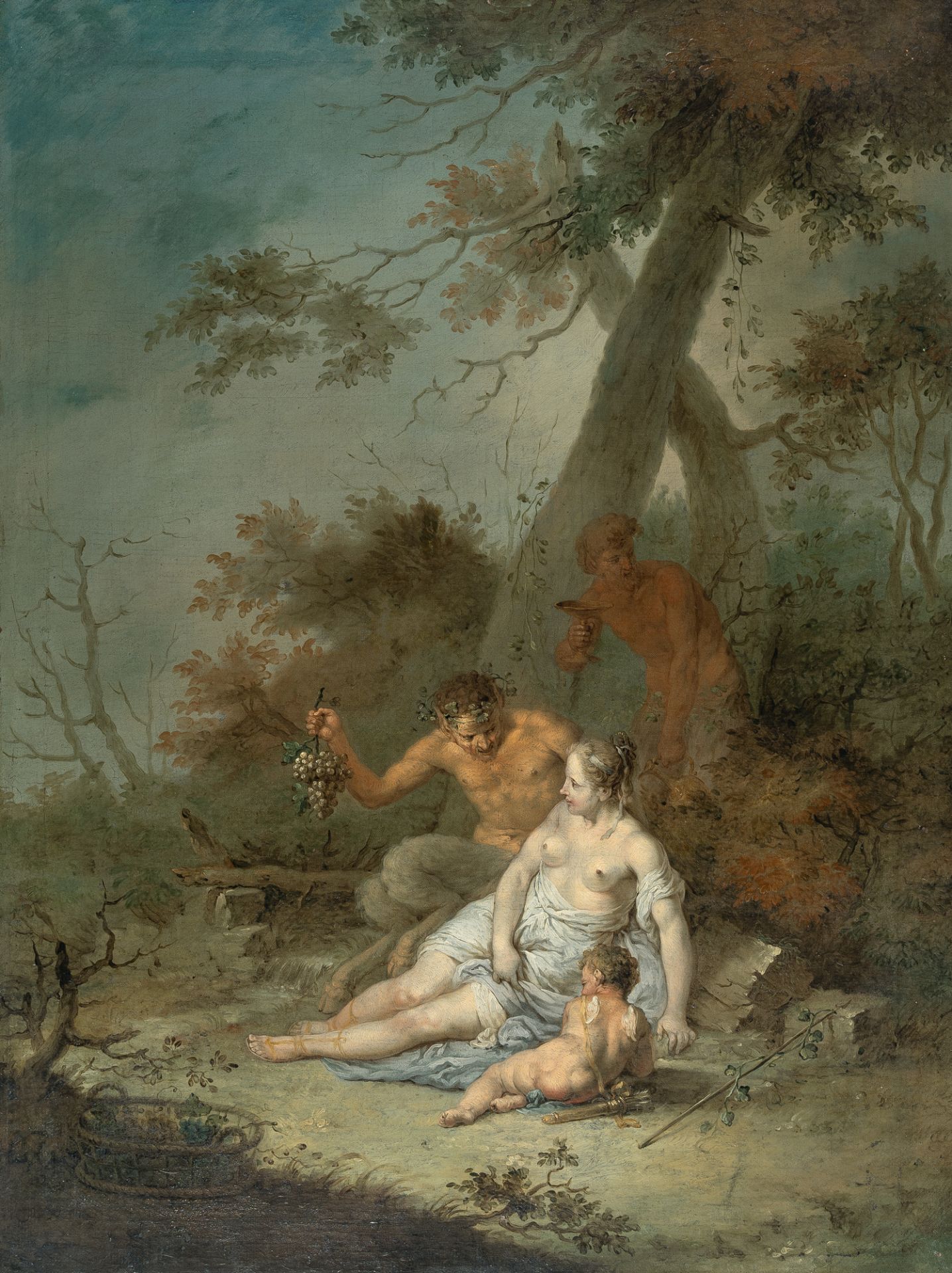 Januarius Zick – Bacchus and Ariadne