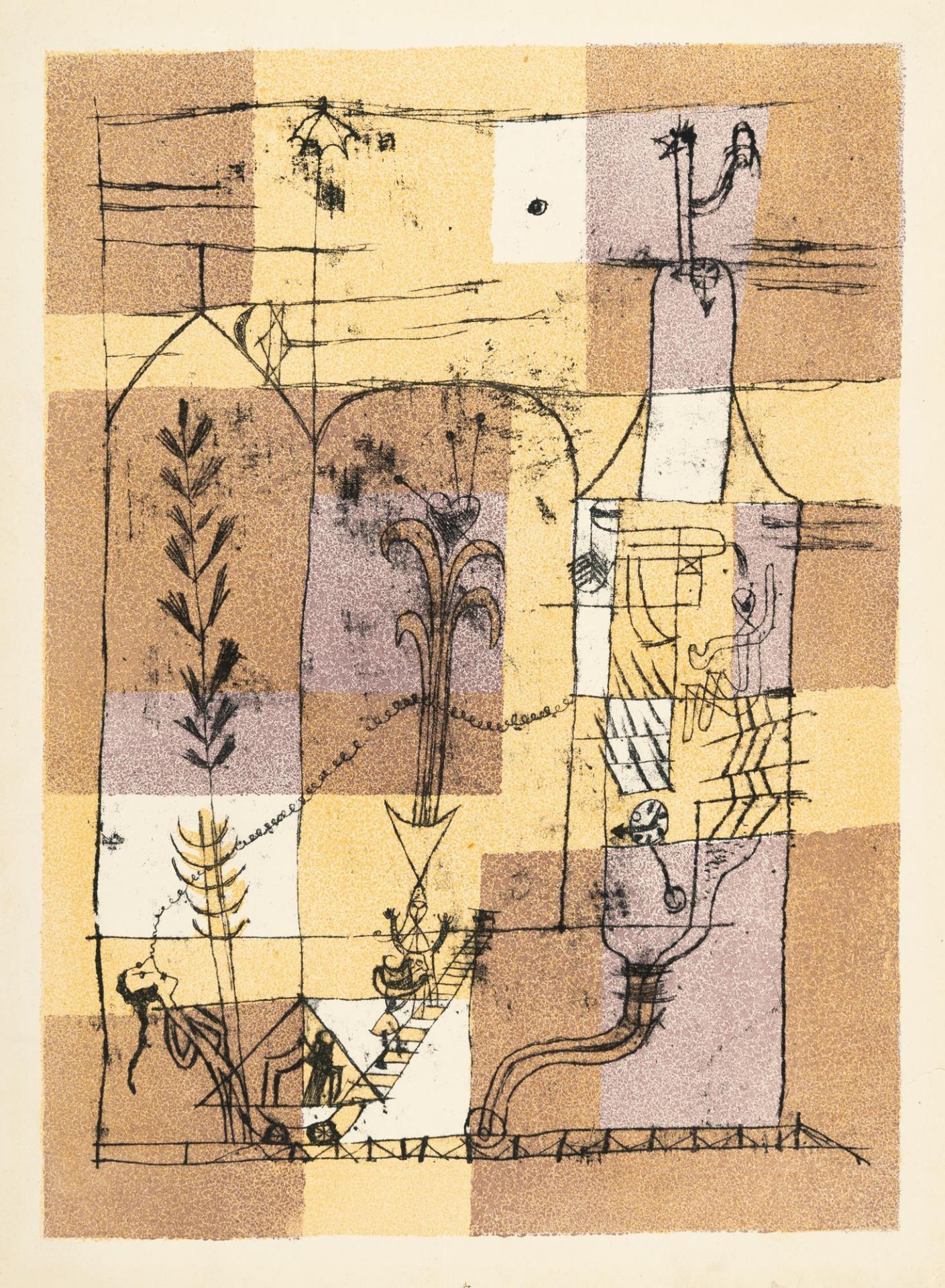 Paul Klee (1879 Münchenbuchsee - Muralto-Locarno 1940) – Hoffmanneske Szene (Hoffmannesque scene)