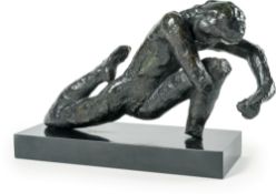 Auguste Rodin (1840 Paris - Meudon 1917) – Mouvement de danse, étude type I, petit modèle (Mouvement