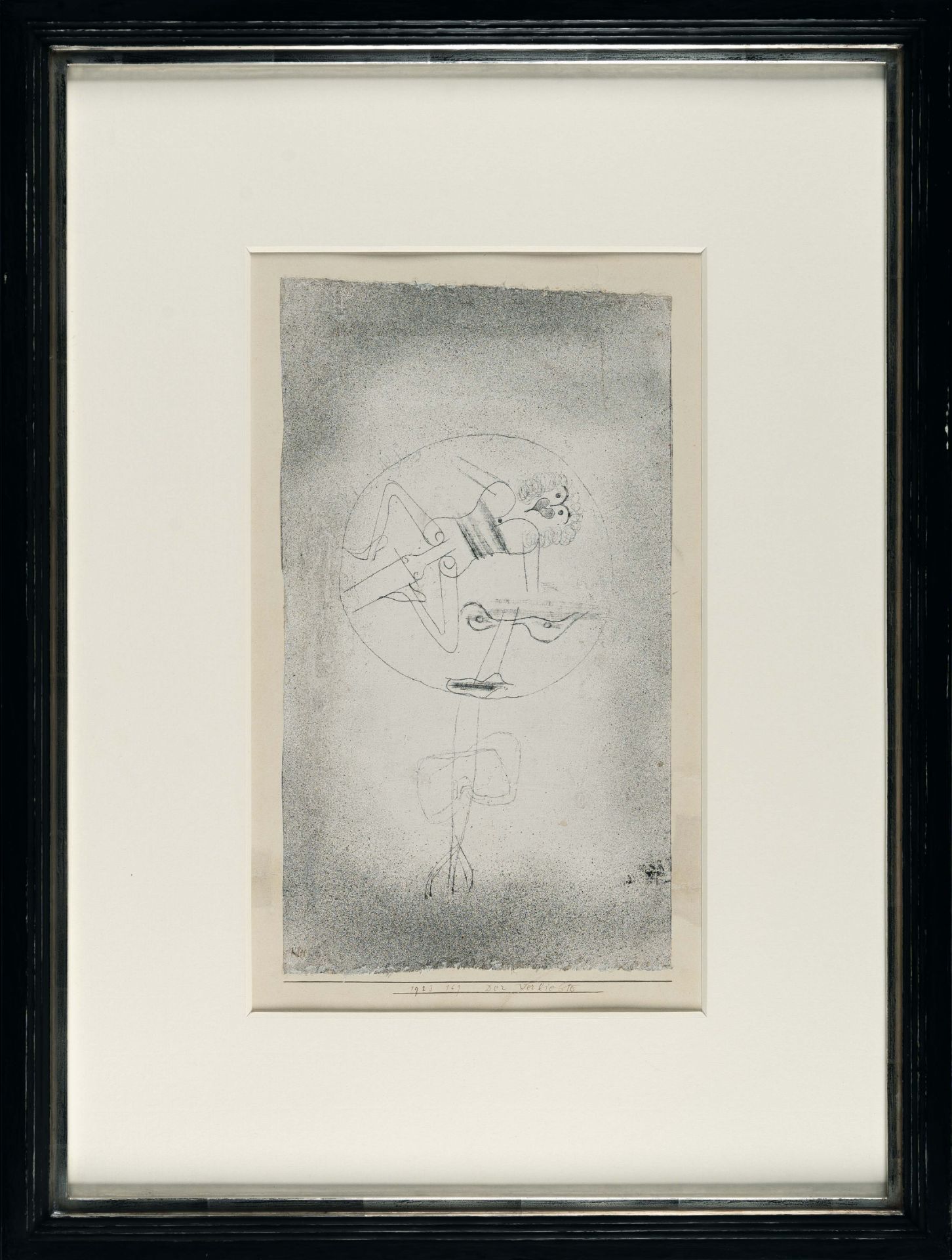 Paul Klee (1879 Münchenbuchsee - Muralto-Locarno 1940), “The lover”Oil tracing and watercolour in - Image 4 of 4