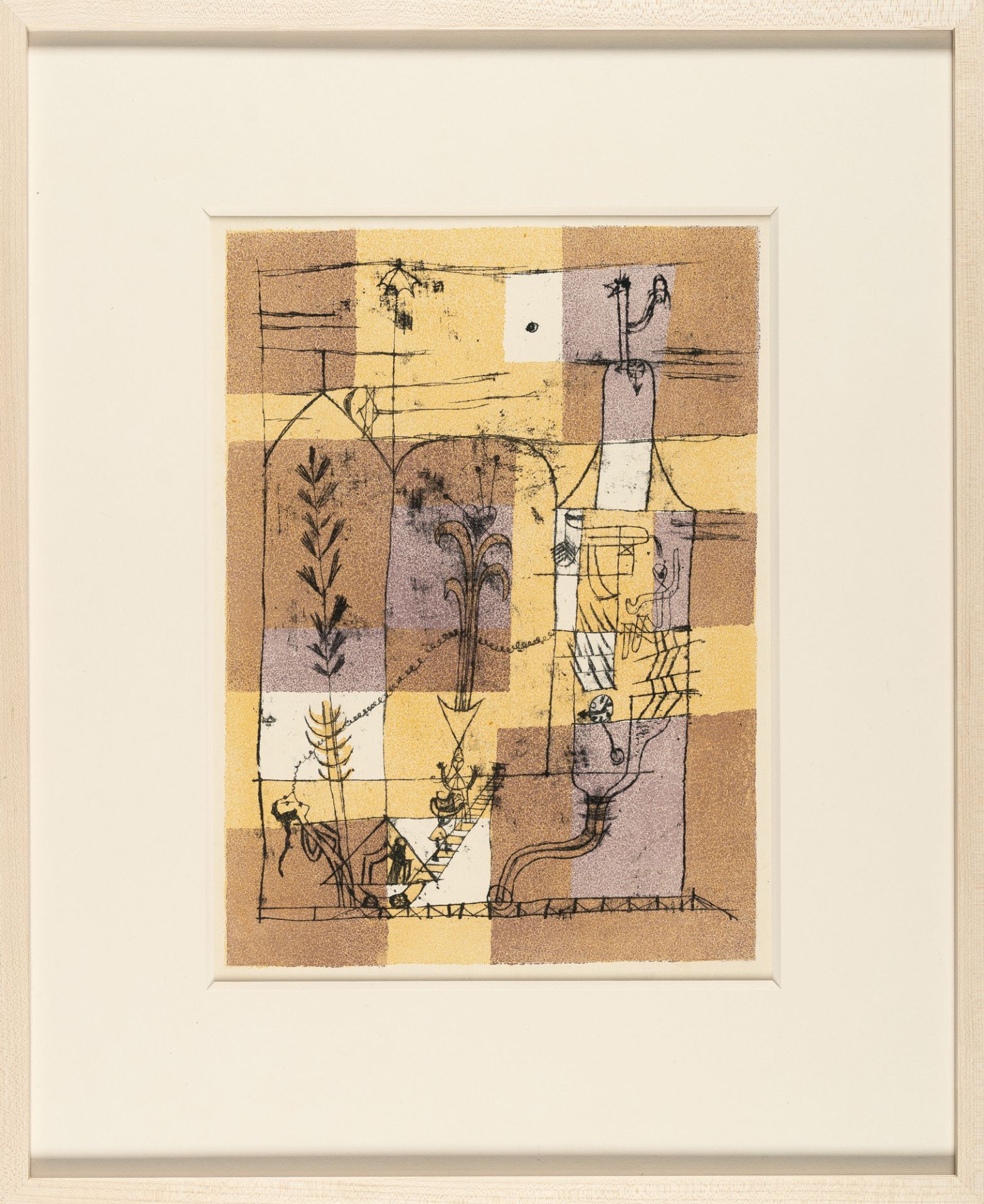 Paul Klee (1879 Münchenbuchsee - Muralto-Locarno 1940) – Hoffmanneske Szene (Hoffmannesque scene) - Bild 4 aus 4