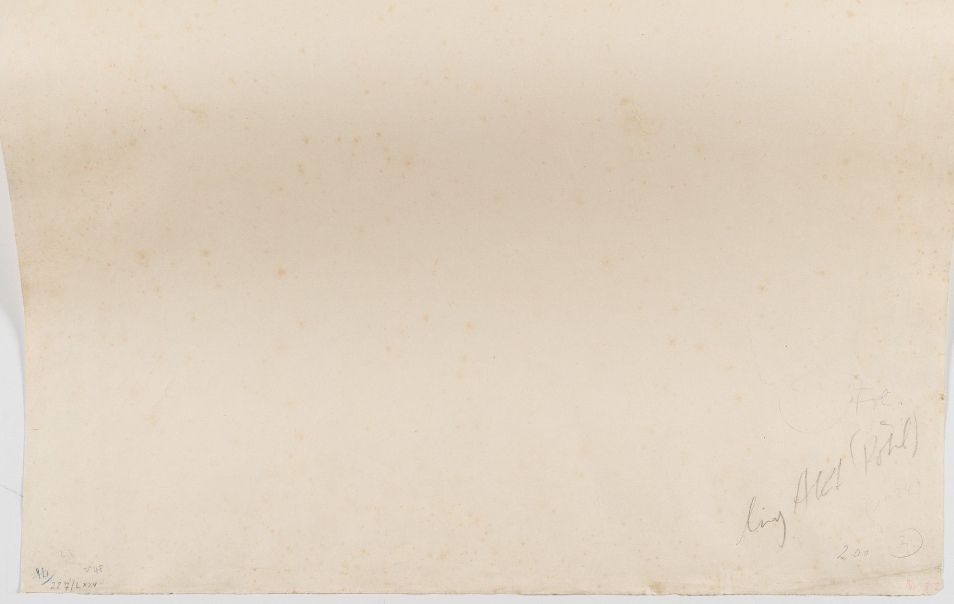Otto Dix (1891 Untermhaus bei Gera - Singen 1969), Recumbent nudeRed chalk on machine made laid - Image 3 of 4