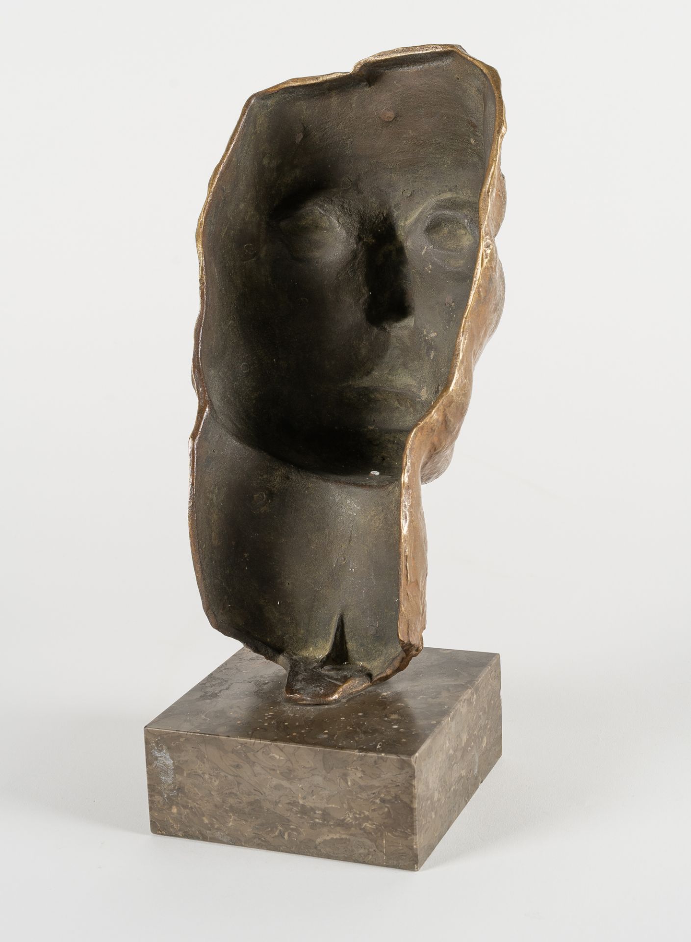 Renée Sintenis (1888 Glatz/Schlesien - Berlin 1965), Self portraitBronze with golden brown patina, - Image 4 of 6