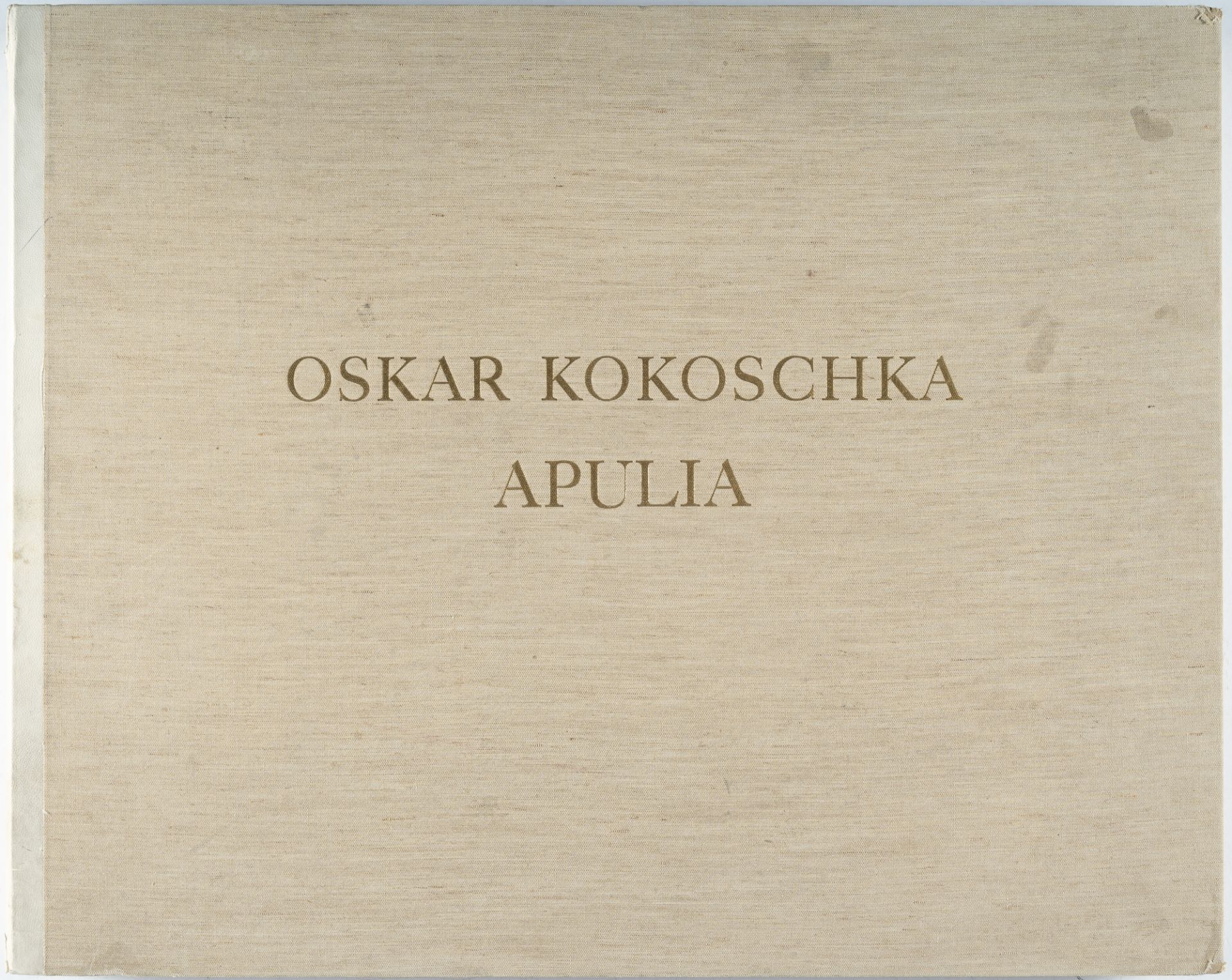 Oskar Kokoschka (1886 Pöchlarn bei Wien - Montreux 1980), ApuliaSeries of 20 lithographs on Japon - Image 11 of 11