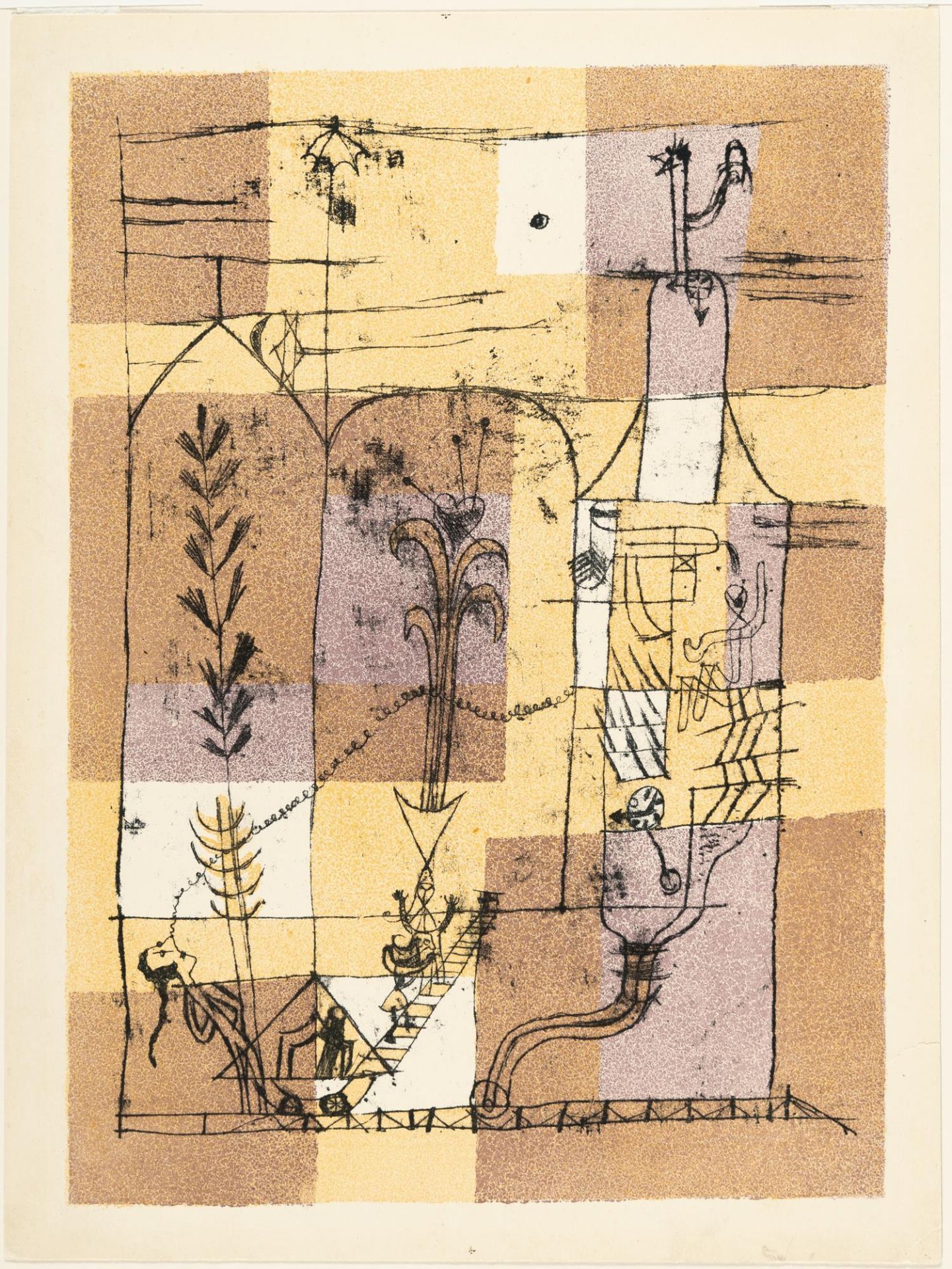 Paul Klee (1879 Münchenbuchsee - Muralto-Locarno 1940) – Hoffmanneske Szene (Hoffmannesque scene) - Bild 2 aus 4