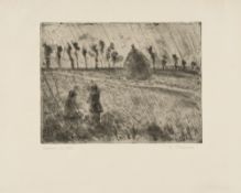 Camille Pissarro (1830 St.-Thomas-des-Antilles - Paris 1903) – Effet de pluie (Effet de pluie)