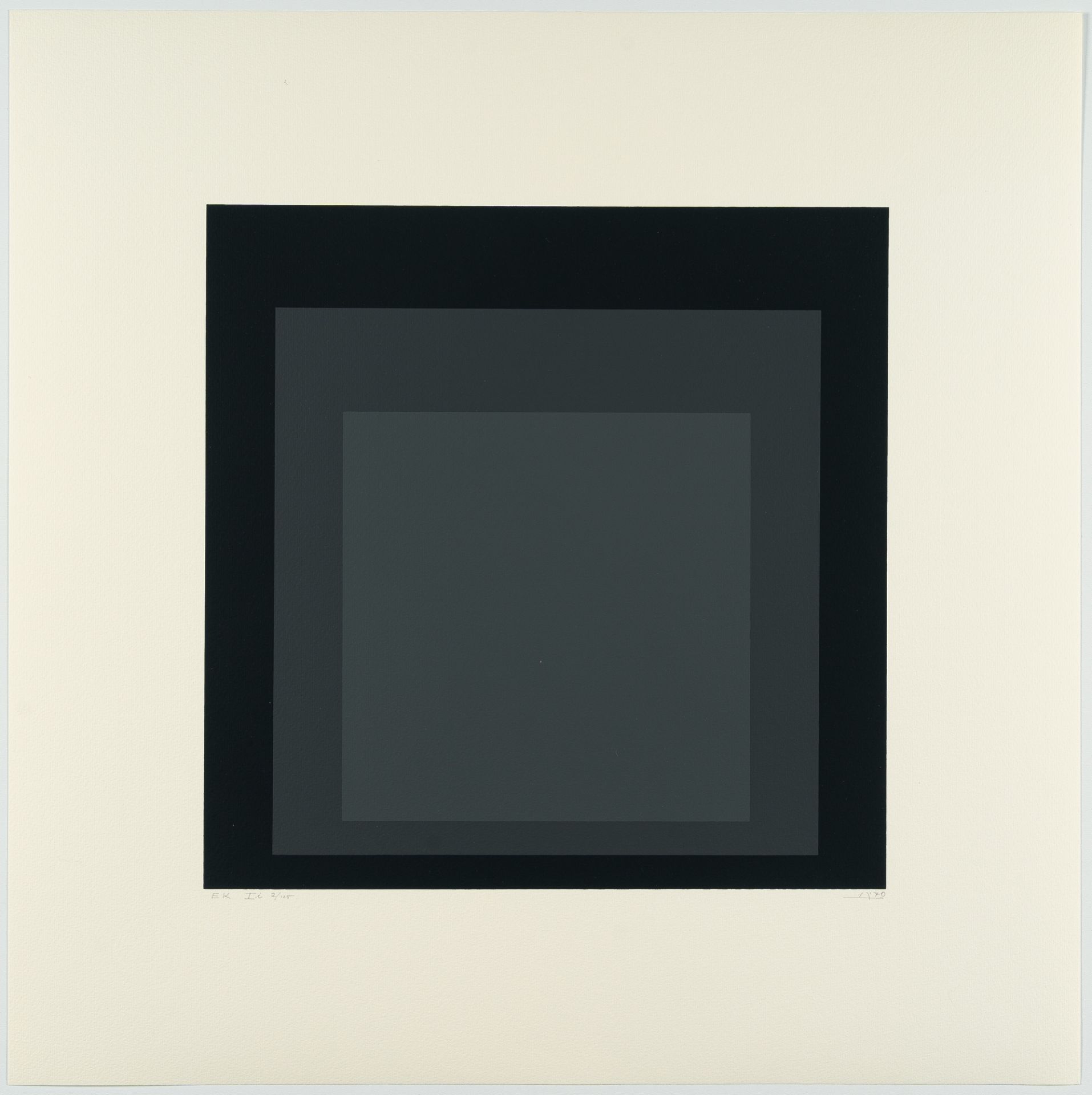 Josef Albers (1888 Bottrop - New Haven 1976) – Hommage to the Square. Edition Keller Ia - Ik (Hommag - Bild 3 aus 15