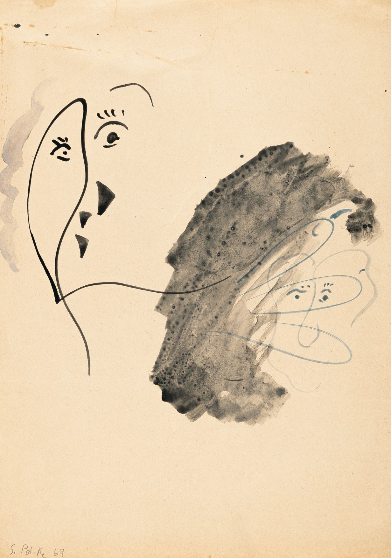 Sigmar Polke (1941 Oels/Schlesien - Köln 2010) – Köpfe (Heads)