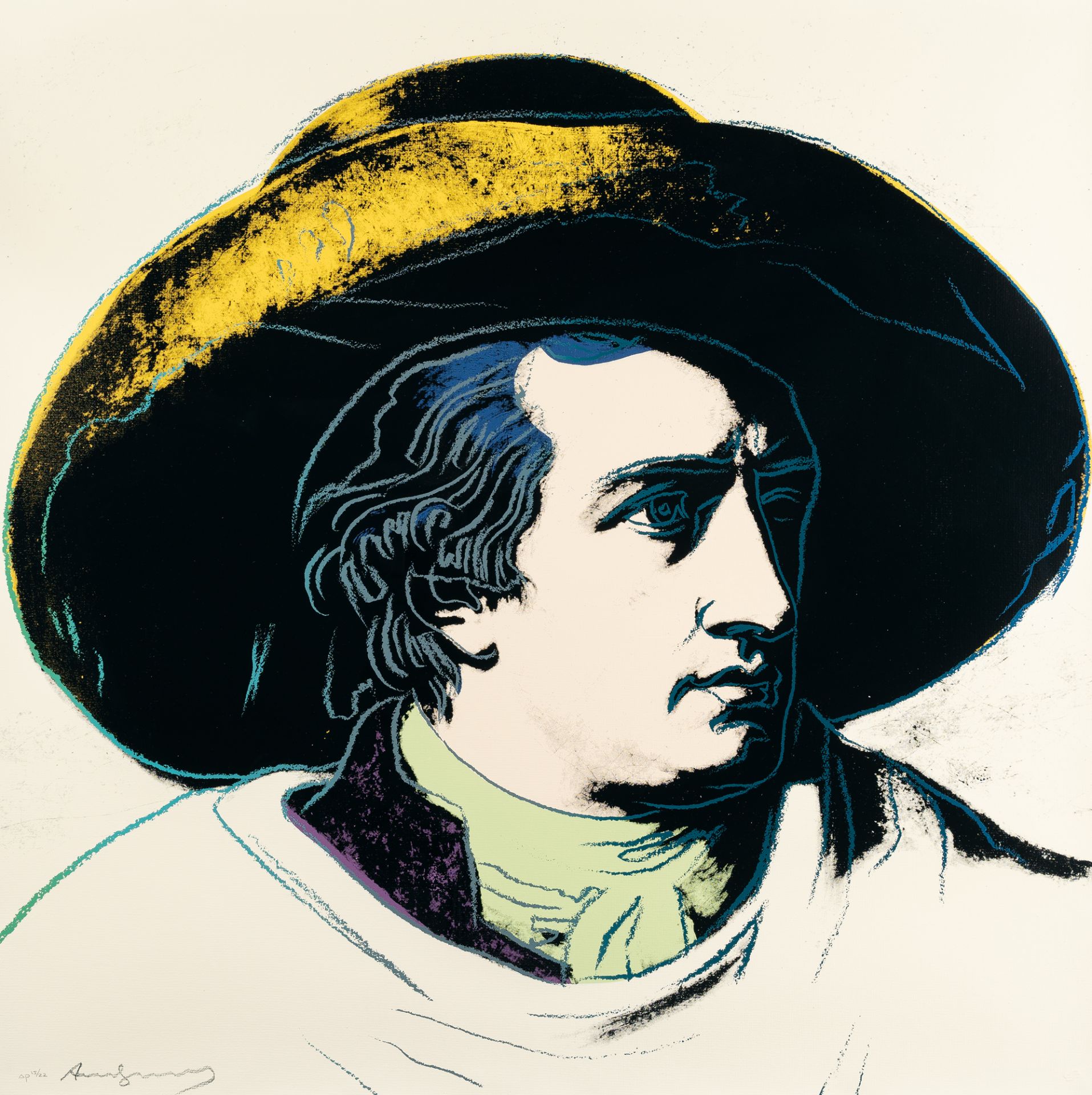 Andy Warhol (1928 Pittsburgh - New York 1987) – Goethe (II.272) (Goethe (II.272))