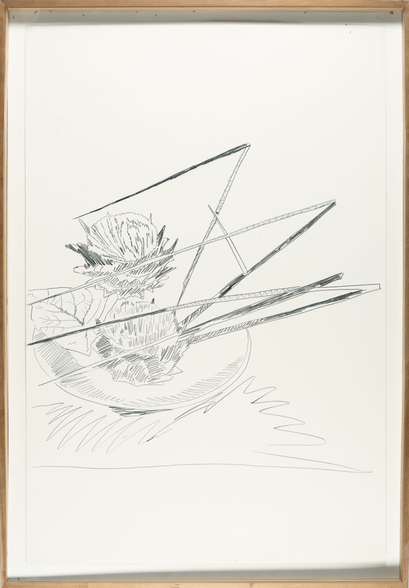 Andy Warhol (1928 Pittsburgh - New York 1987), FlowersGraphite on wove. (Around 1974). Ca. 102 x - Image 4 of 4