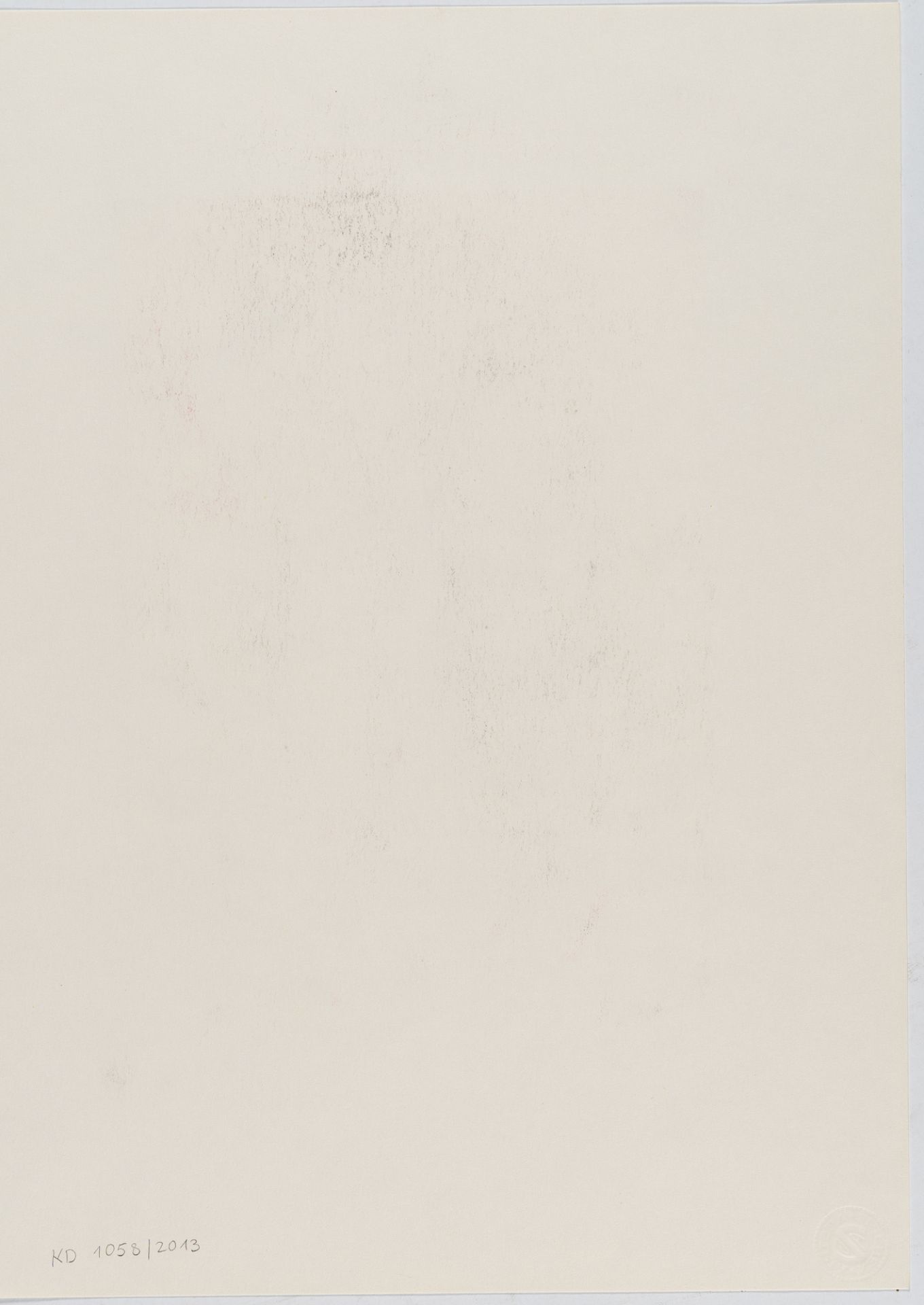 Kurt Hüpfner (1930 – Wien – 2022), 2 sheets: UntitledWatercolour (1) and pencil on paper, mounted on - Image 3 of 7
