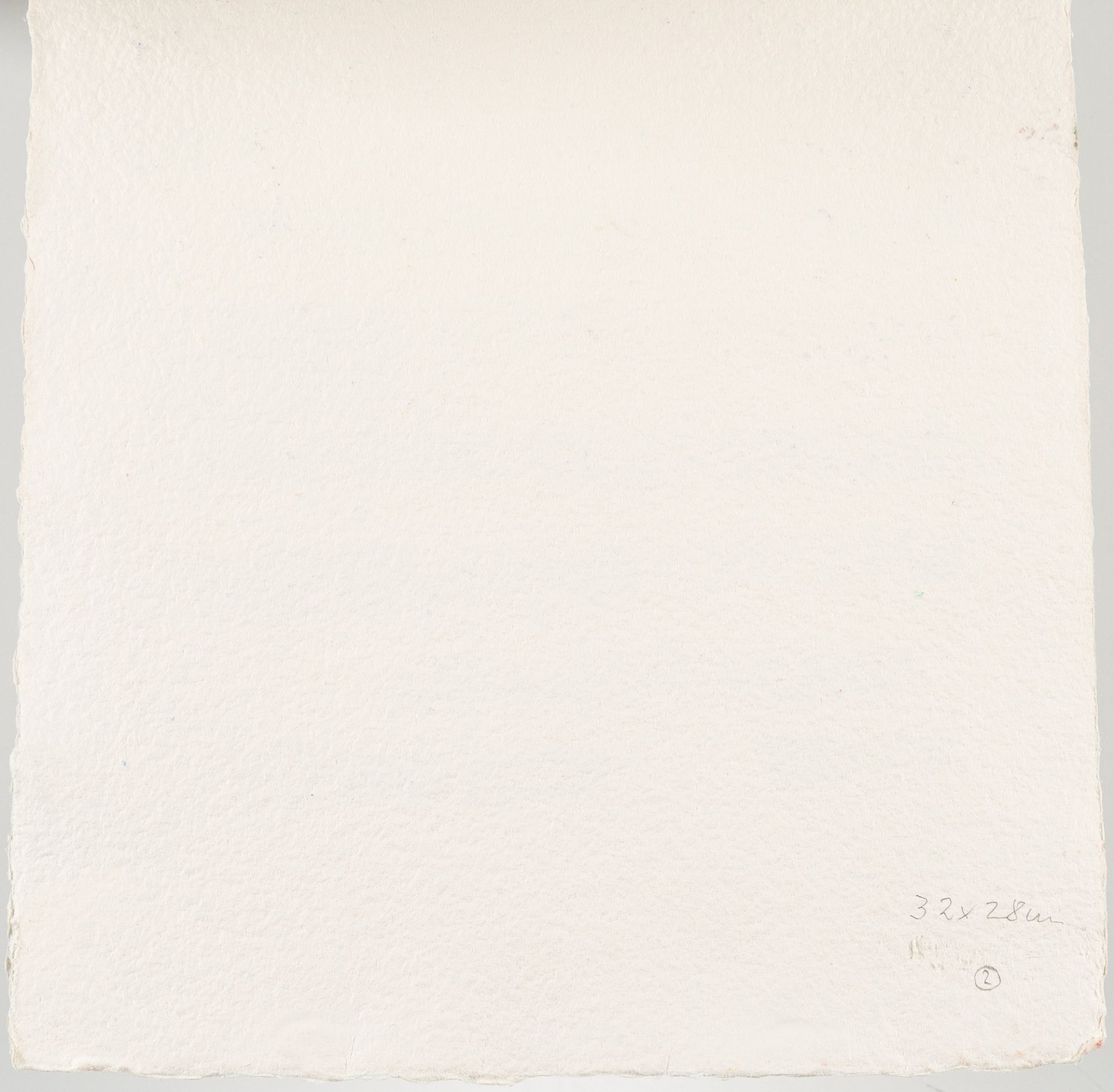 Piero Dorazio (1927 Rom - Perugia 2005), UntitledWatercolour on watercolour paper. 1978. Ca. 32 x 28 - Image 3 of 4