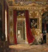 Reinhard Sebastian Zimmermann (1815 – 1893) – Interieur im Neuen Schloss Schleißheim