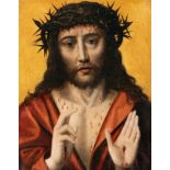 Albrecht Bouts (Nachfolge), Ecce homo (Christ as the man of sorrows).Oil on panel. (2nd half 16th