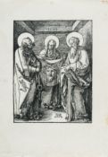 Albrecht Dürer – Veronika zwischen den Heiligen Peter und Paul