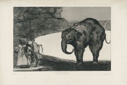 Francisco De Goya – 4 Bll. aus der zusätzlichen Folge: Los Proverbios